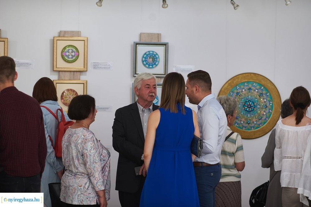 Pál Ágnes mandala kiállítása