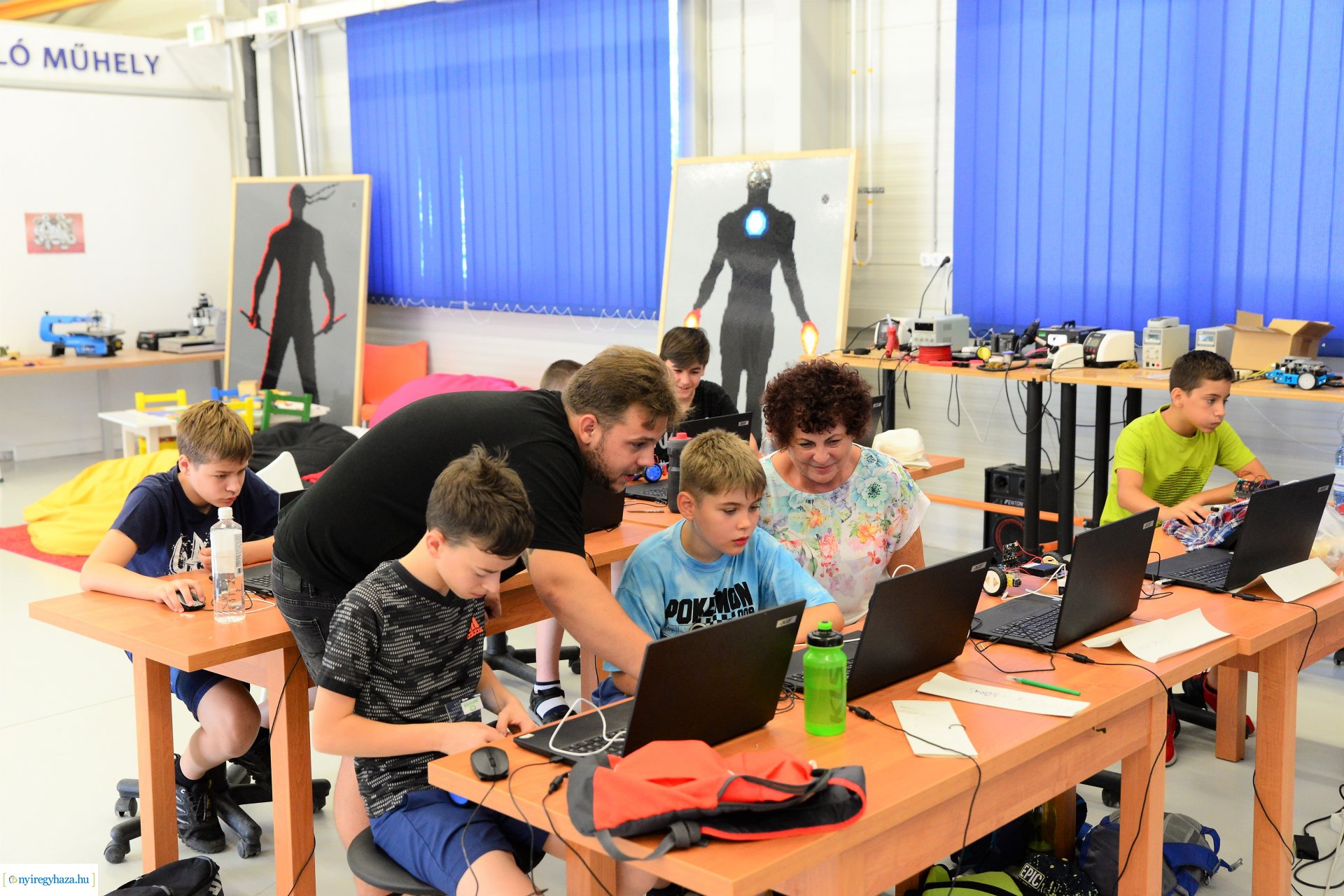 Pályaorientációs nyári tábor a Nyíregyházi Szakképzési Centrumban