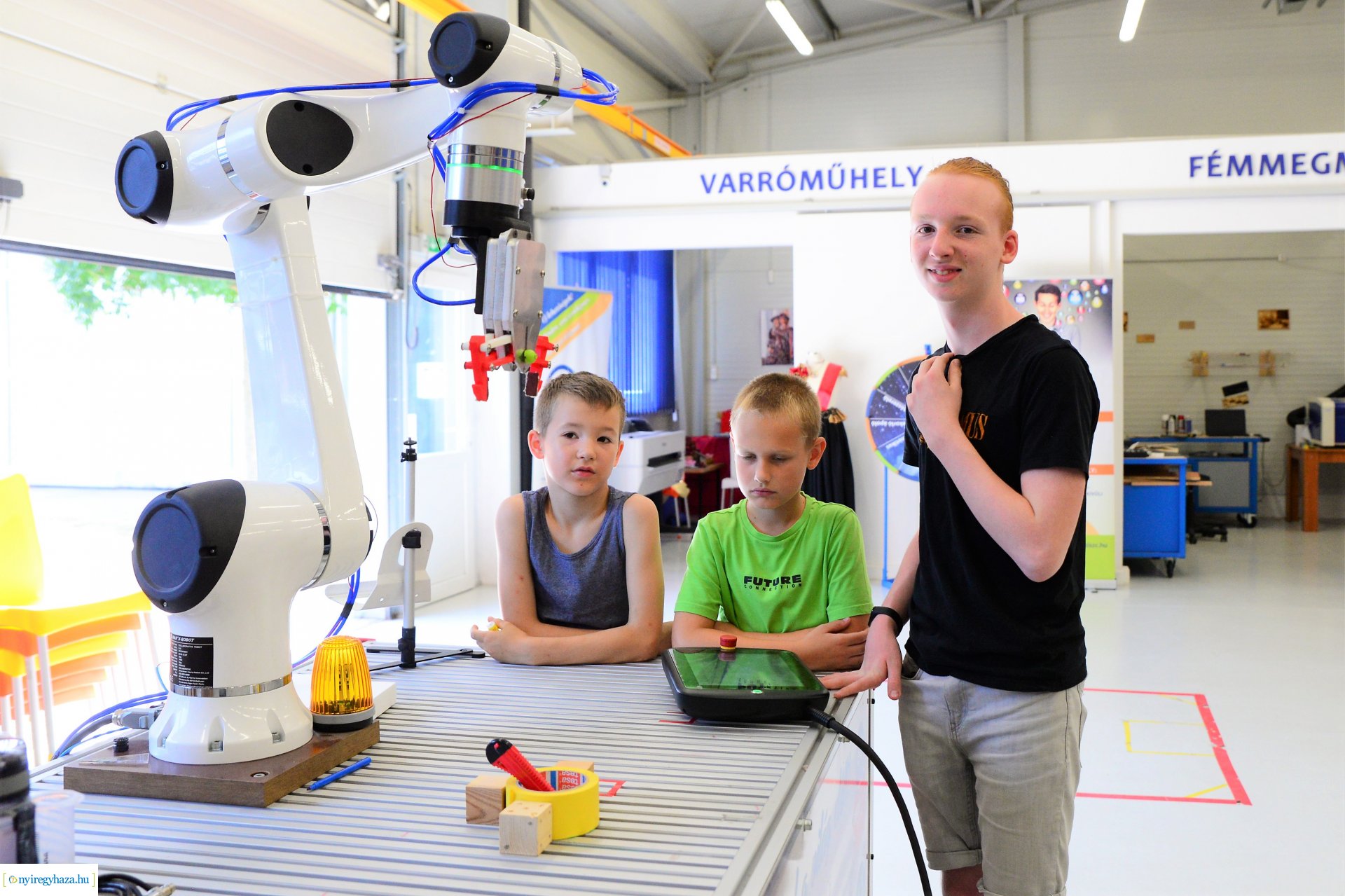 Pályaorientációs nyári tábor a Nyíregyházi Szakképzési Centrumban