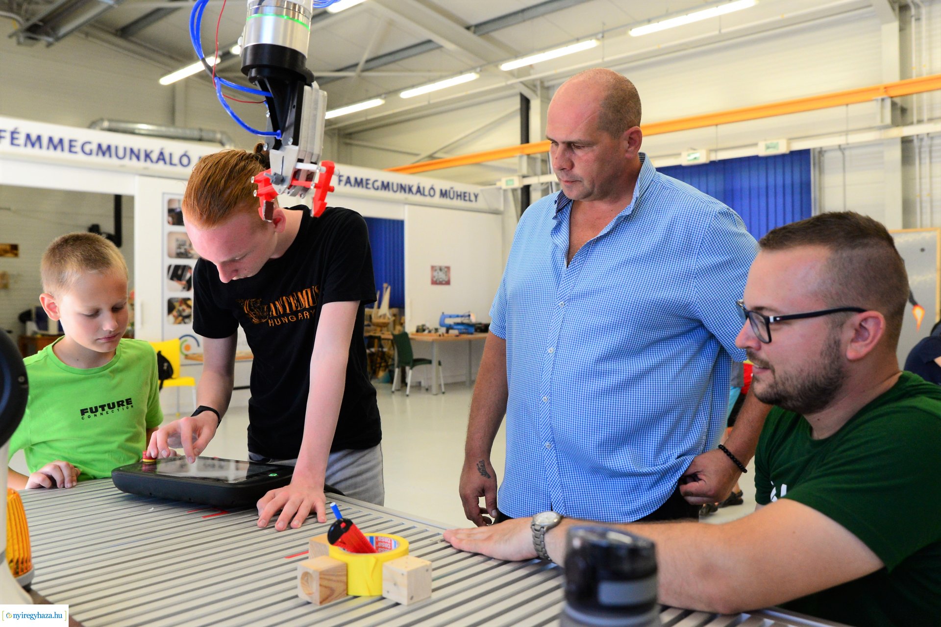 Pályaorientációs nyári tábor a Nyíregyházi Szakképzési Centrumban