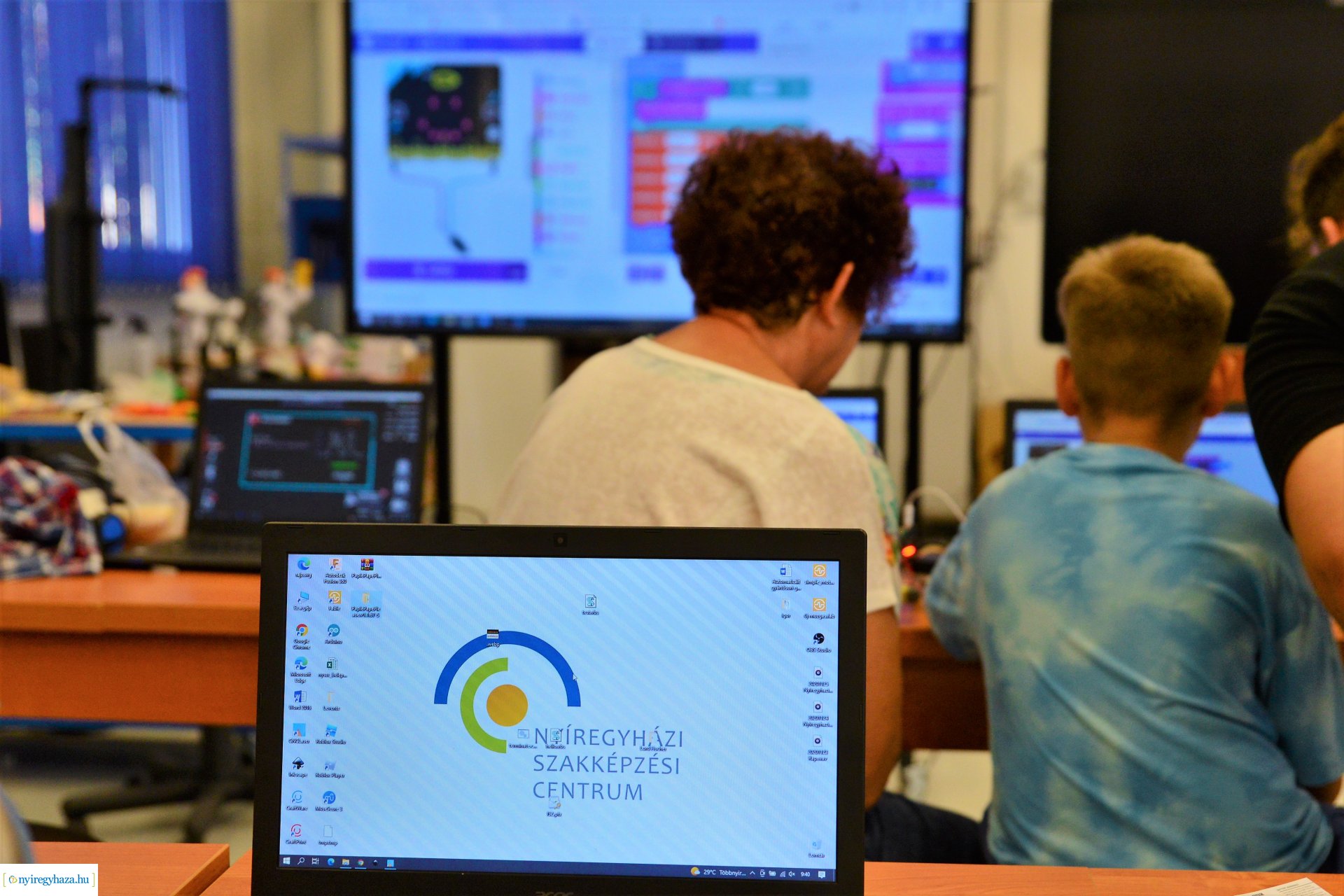 Pályaorientációs nyári tábor a Nyíregyházi Szakképzési Centrumban