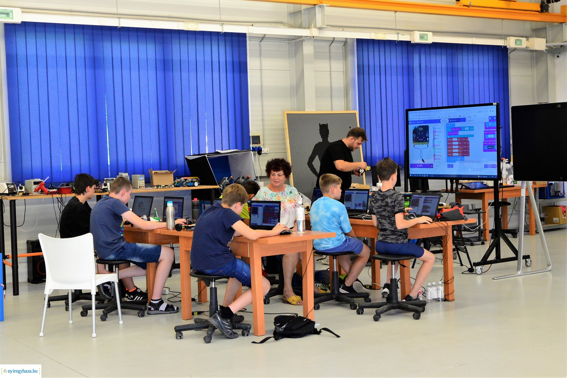 Pályaorientációs nyári tábor a Nyíregyházi Szakképzési Centrumban