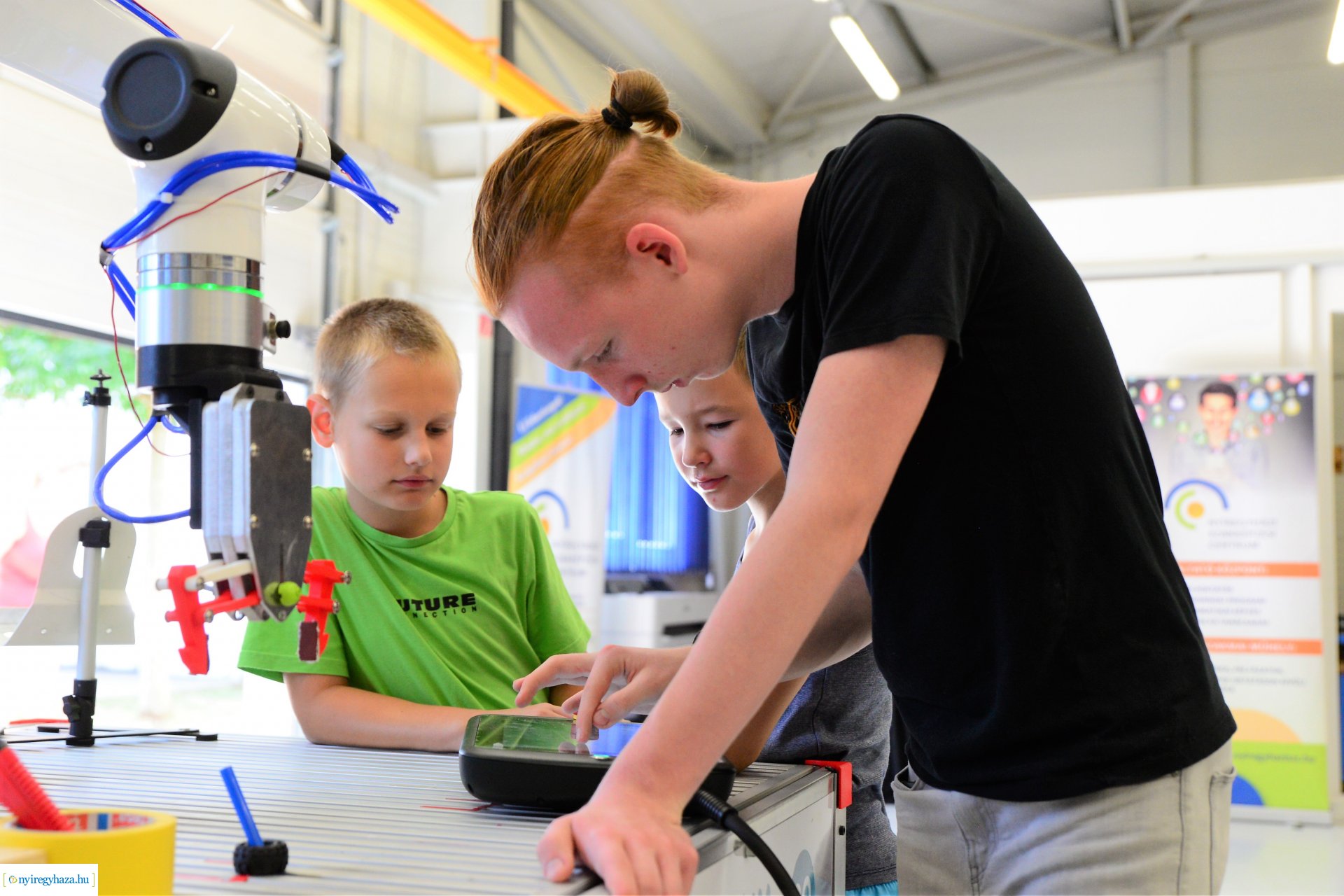 Pályaorientációs nyári tábor a Nyíregyházi Szakképzési Centrumban