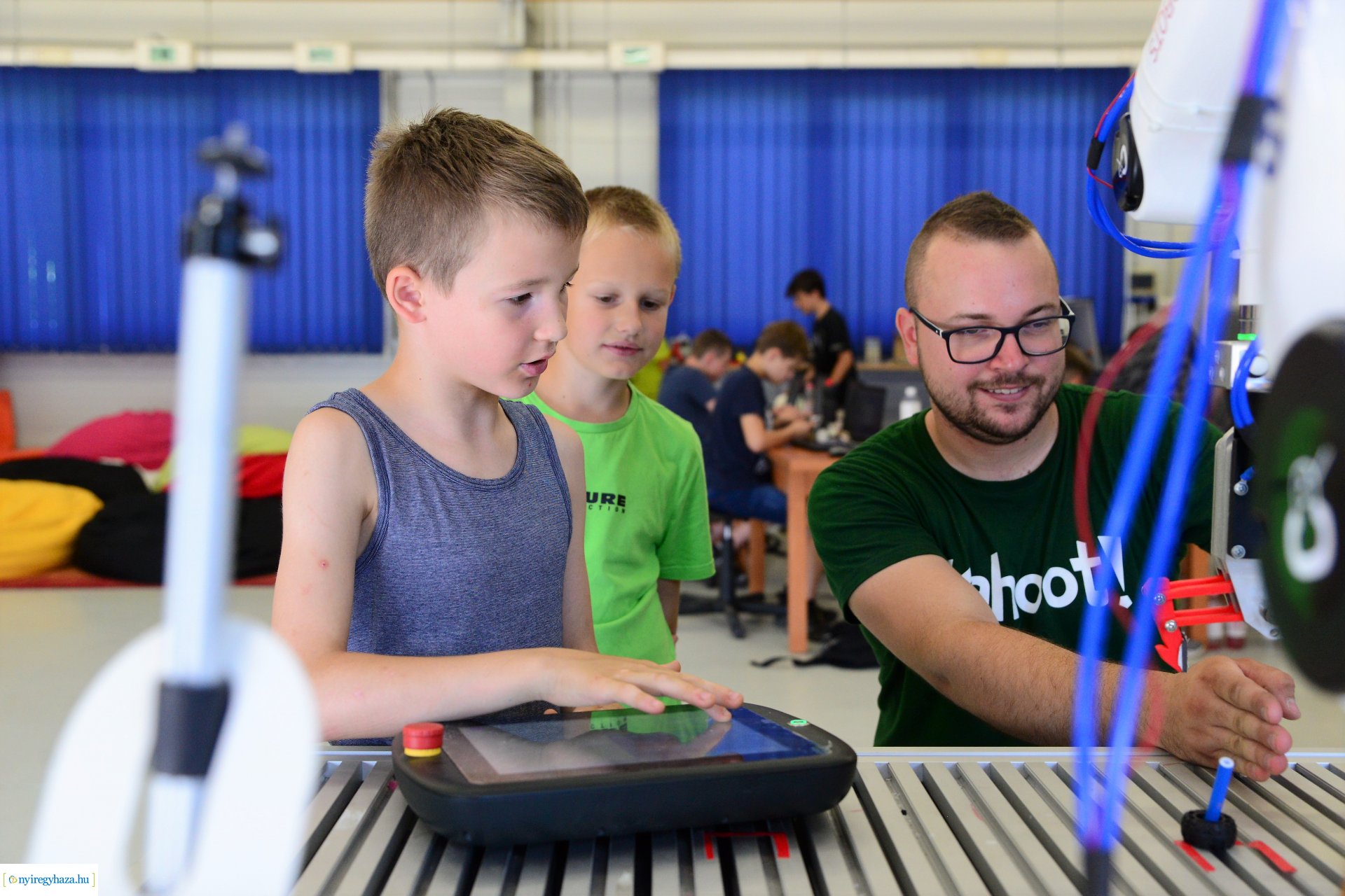 Pályaorientációs nyári tábor a Nyíregyházi Szakképzési Centrumban