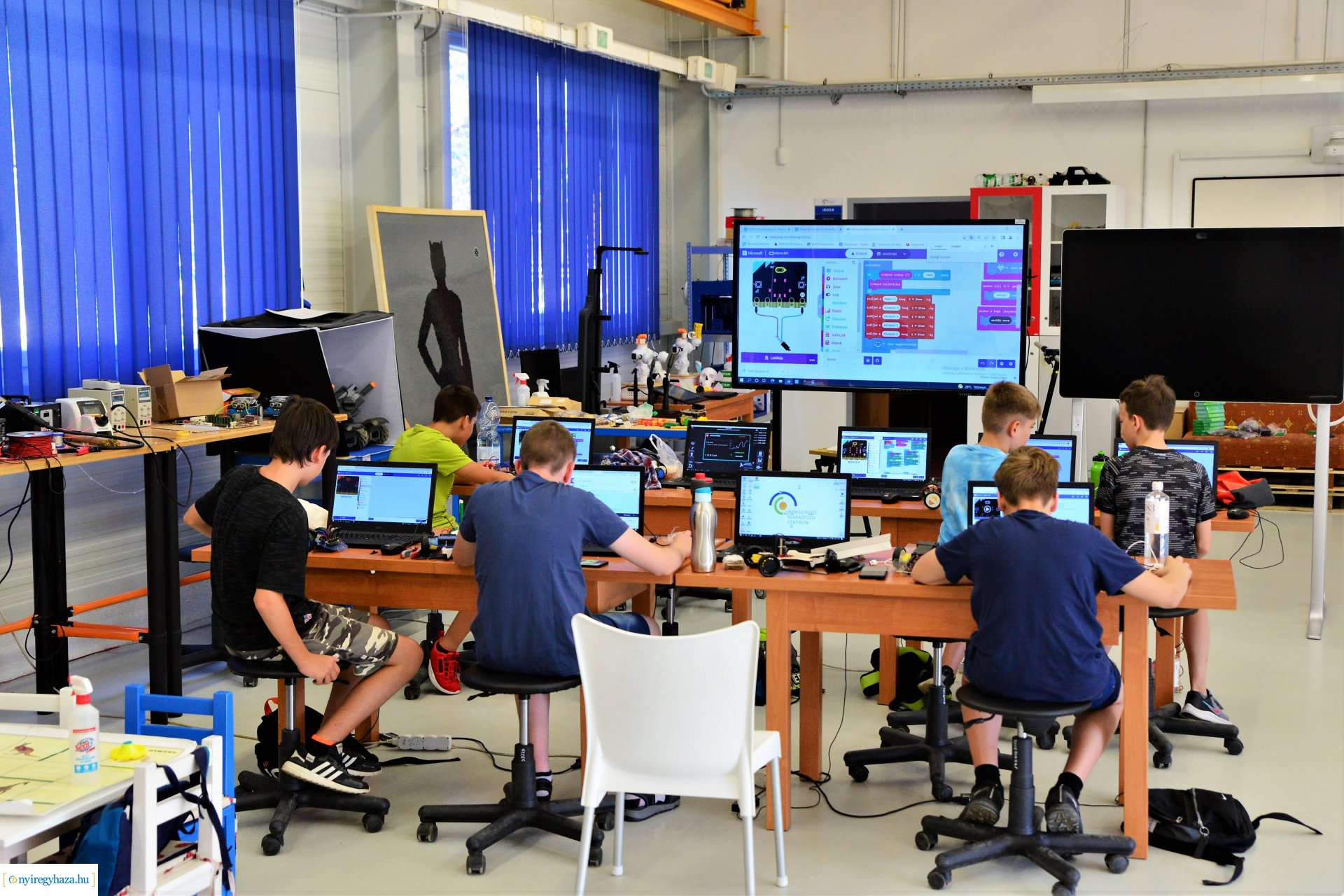 Pályaorientációs nyári tábor a Nyíregyházi Szakképzési Centrumban