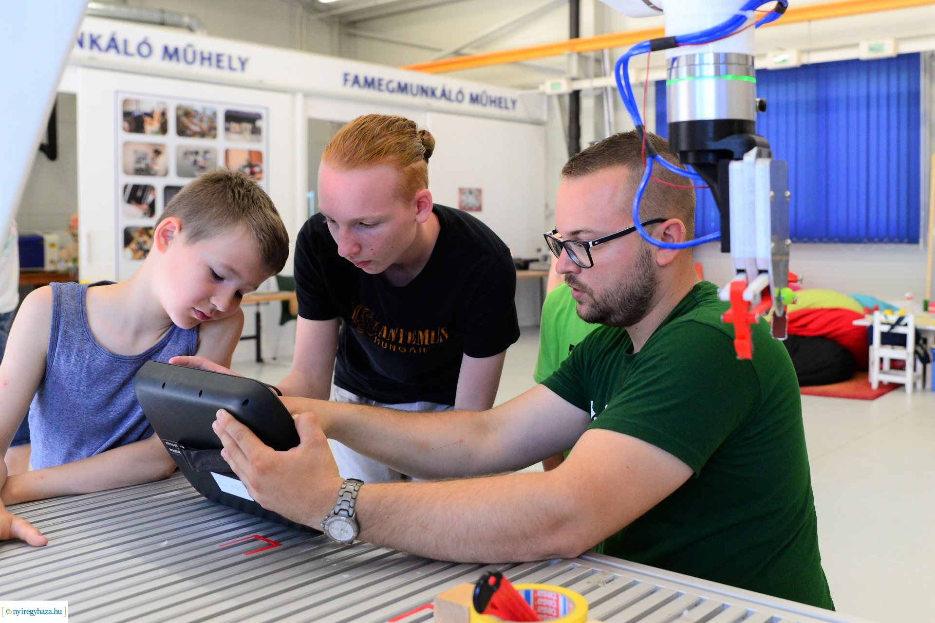 Pályaorientációs nyári tábor a Nyíregyházi Szakképzési Centrumban