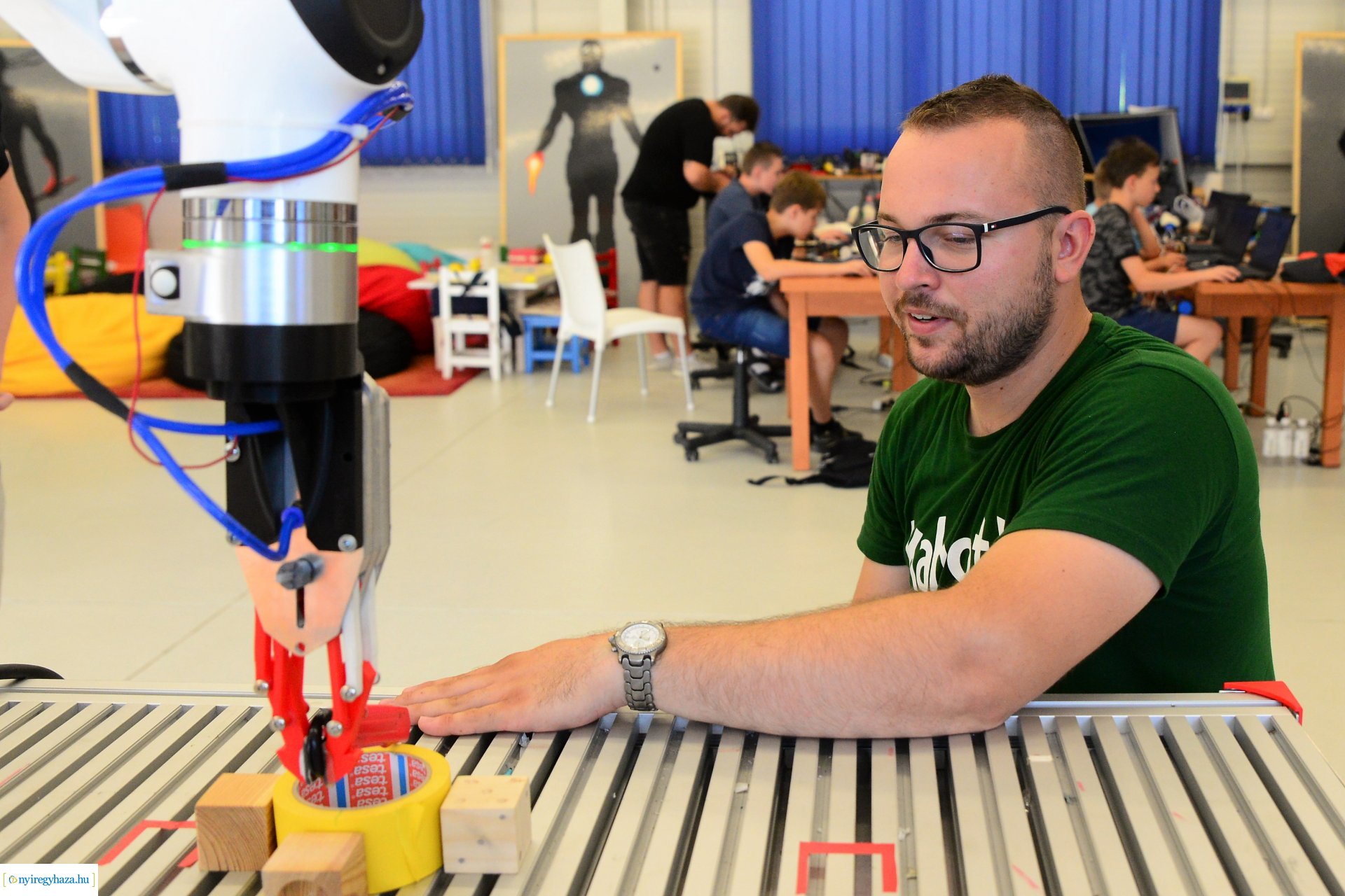 Pályaorientációs nyári tábor a Nyíregyházi Szakképzési Centrumban