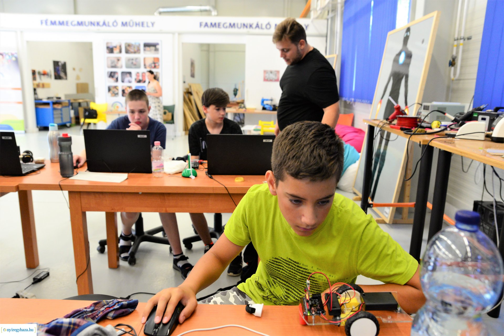 Pályaorientációs nyári tábor a Nyíregyházi Szakképzési Centrumban