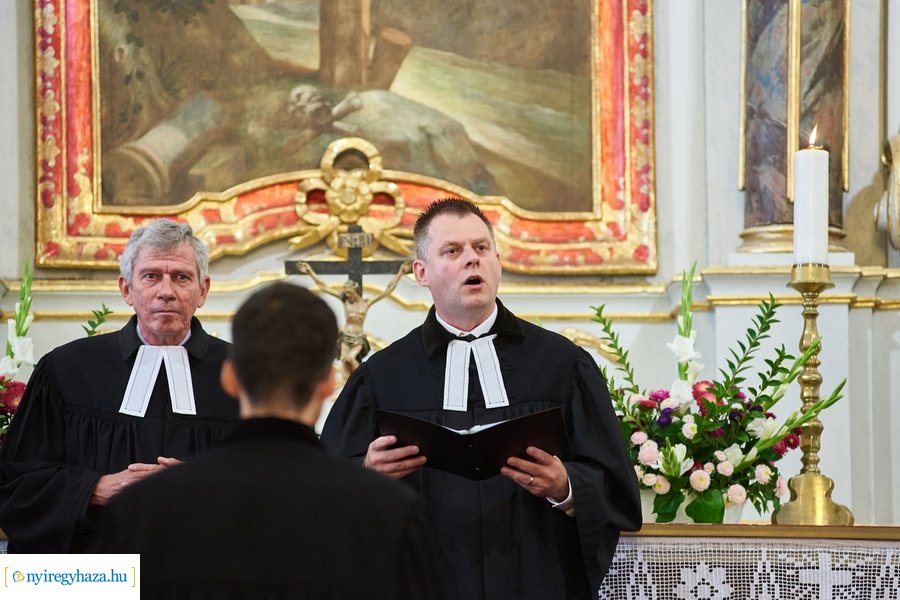 Parókus lelkésziktatás a Nyíregyházi Evangélikus Egyházközségben