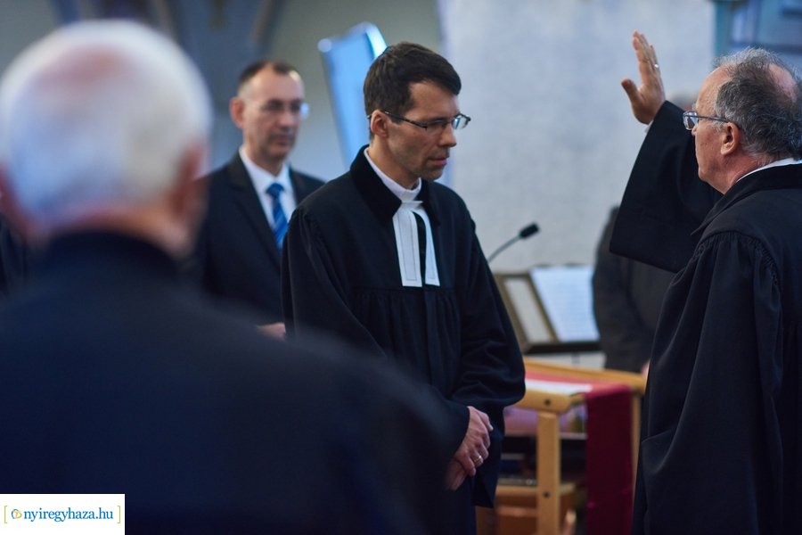 Parókus lelkésziktatás a Nyíregyházi Evangélikus Egyházközségben