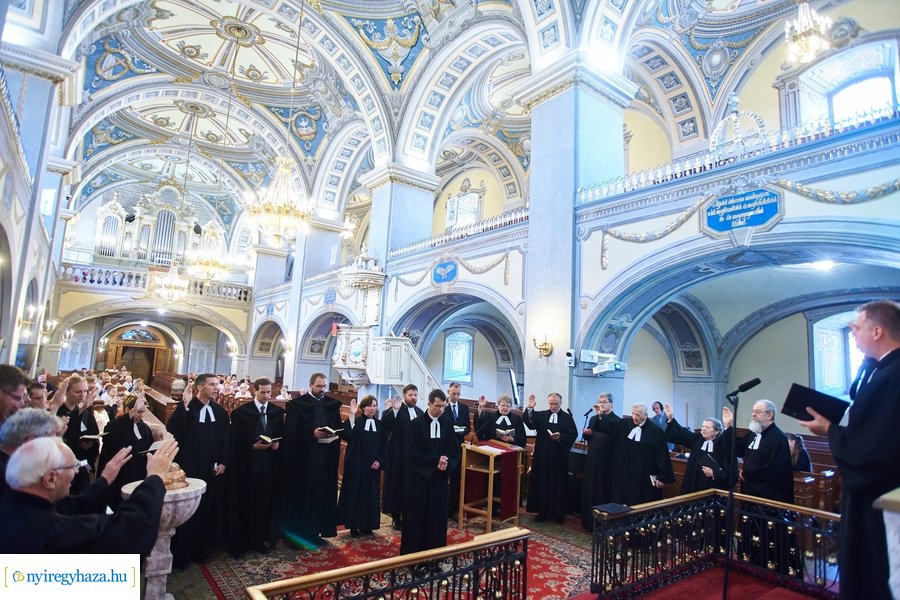 Parókus lelkésziktatás a Nyíregyházi Evangélikus Egyházközségben