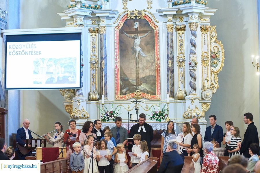 Parókus lelkésziktatás a Nyíregyházi Evangélikus Egyházközségben