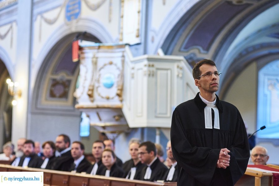 Parókus lelkésziktatás a Nyíregyházi Evangélikus Egyházközségben