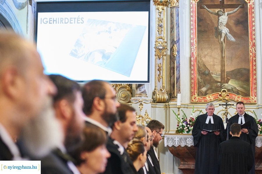 Parókus lelkésziktatás a Nyíregyházi Evangélikus Egyházközségben