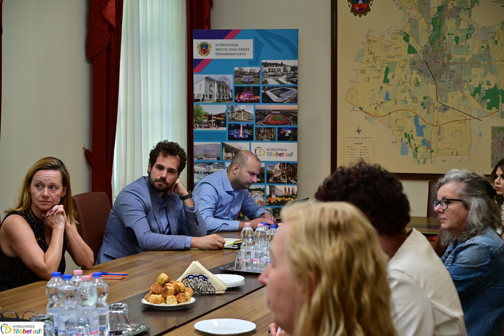 Partnertalálkozó a Városházán 2025 szeptemberében