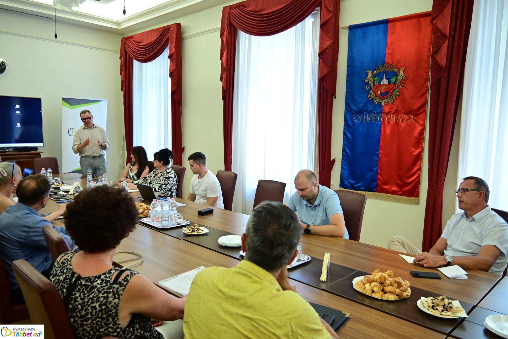 Partnertalálkozó a Városházán június végén