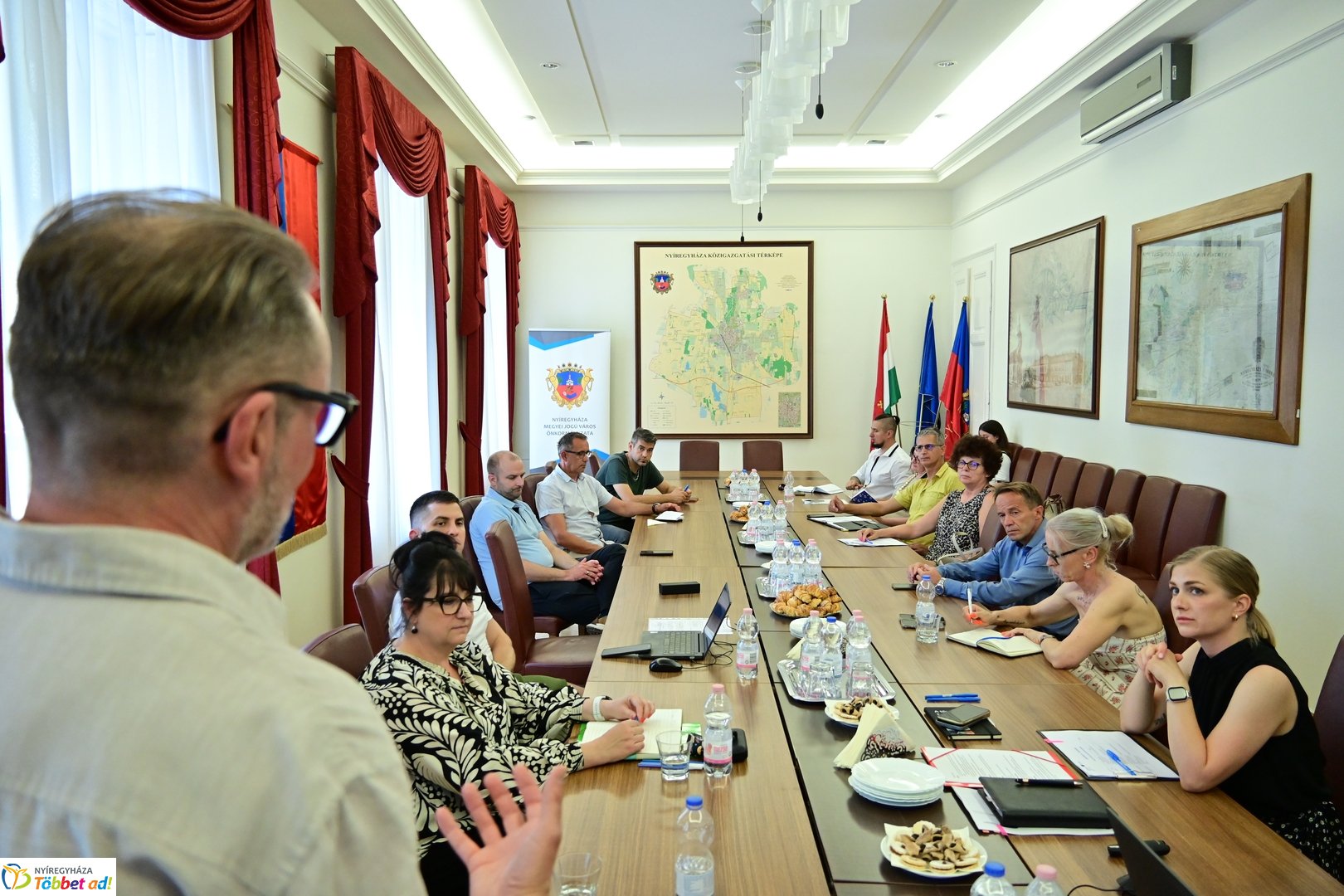 Partnertalálkozó a Városházán június végén