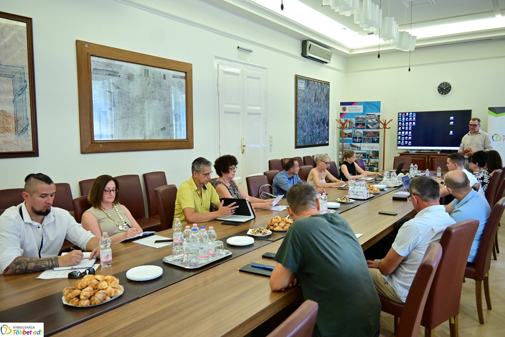 Partnertalálkozó a Városházán június végén