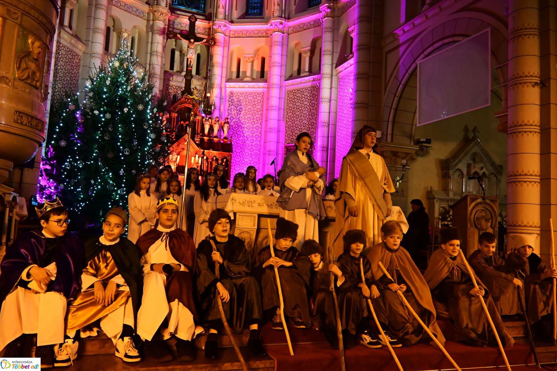 Pásztorjáték a Magyarok Nagyasszonya-társszékesegyházban 2025.