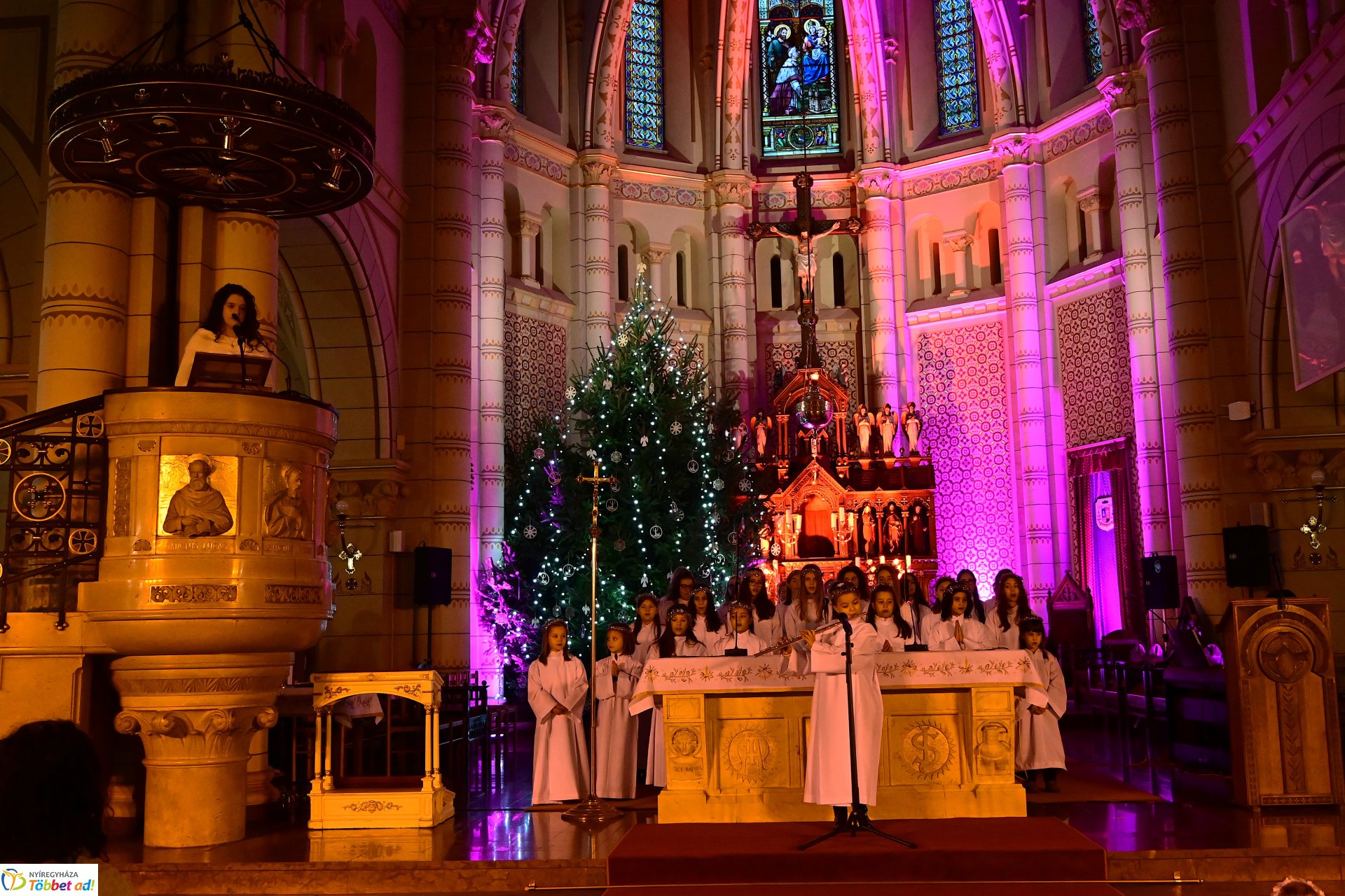 Pásztorjáték a Magyarok Nagyasszonya-társszékesegyházban 2025.