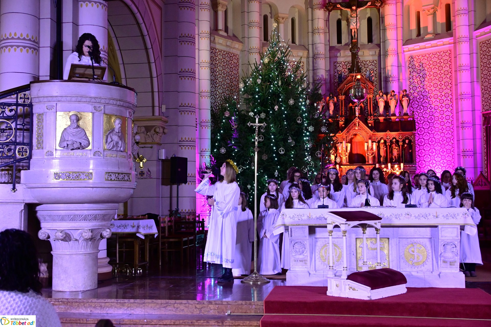 Pásztorjáték a Magyarok Nagyasszonya-társszékesegyházban 2025.