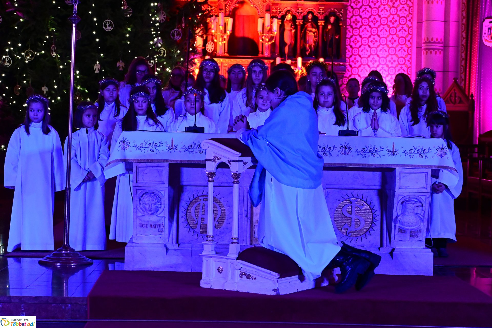 Pásztorjáték a Magyarok Nagyasszonya-társszékesegyházban 2025.