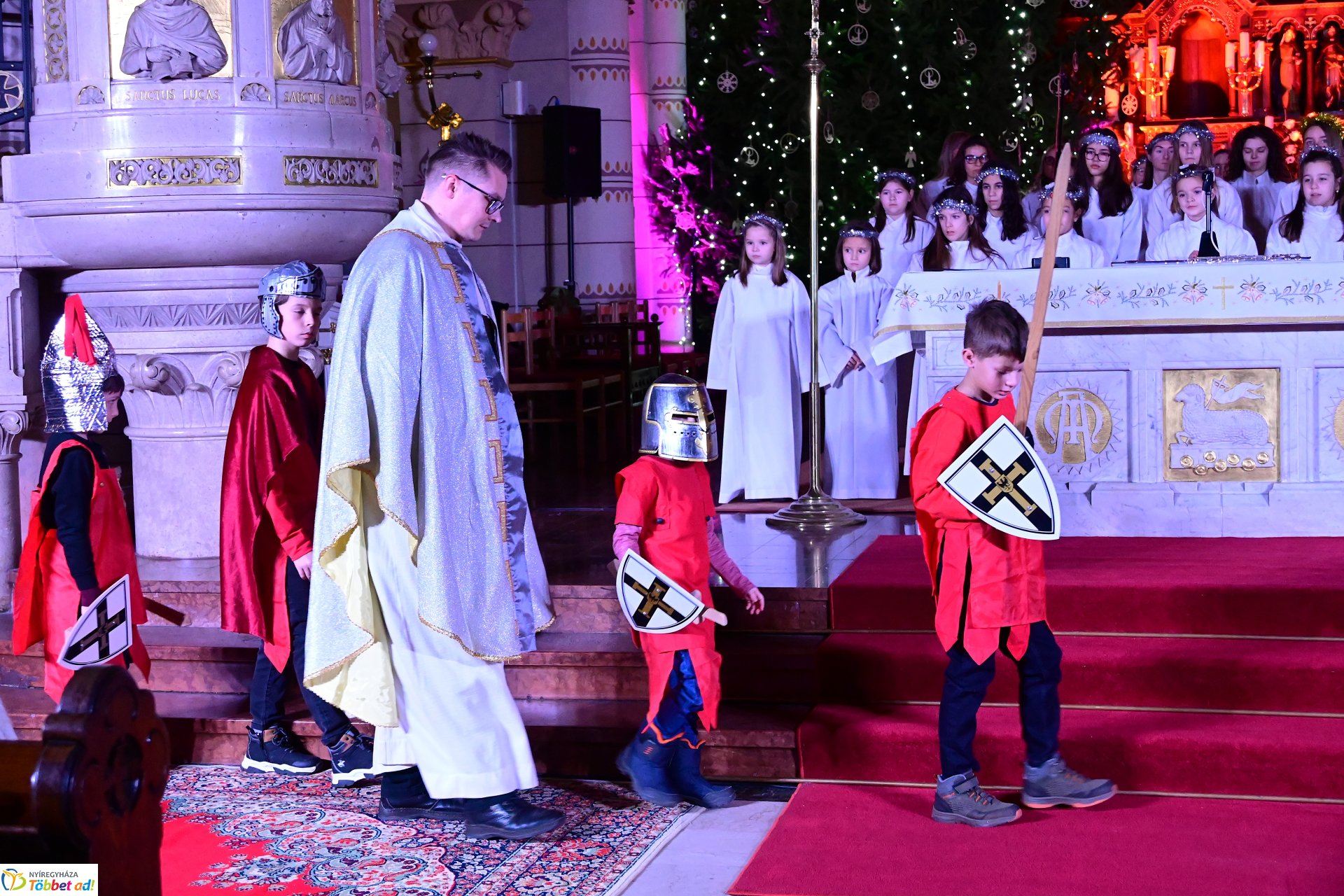 Pásztorjáték a Magyarok Nagyasszonya-társszékesegyházban 2025.