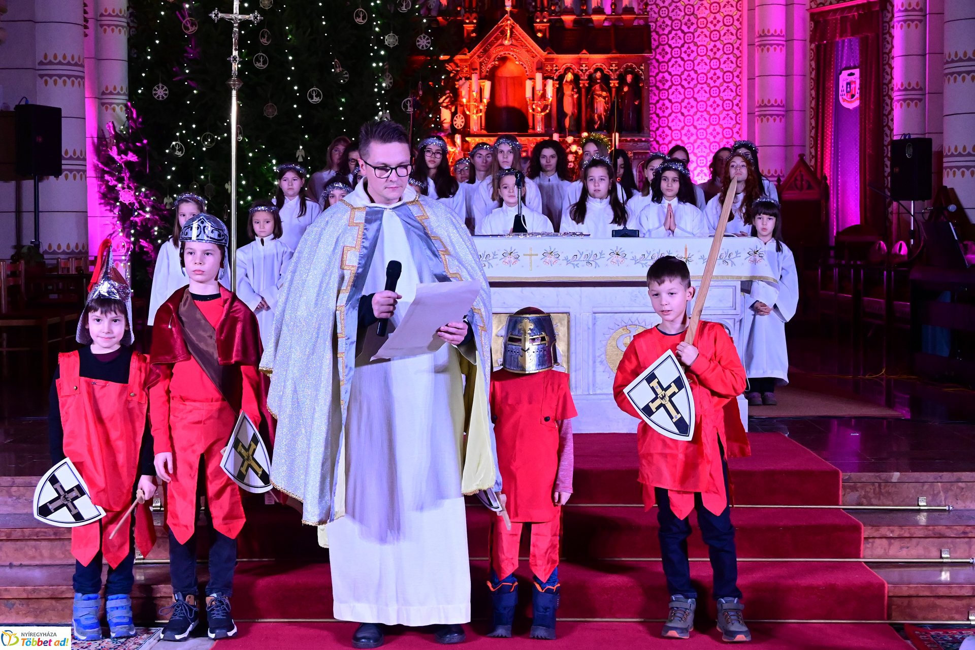 Pásztorjáték a Magyarok Nagyasszonya-társszékesegyházban 2025.
