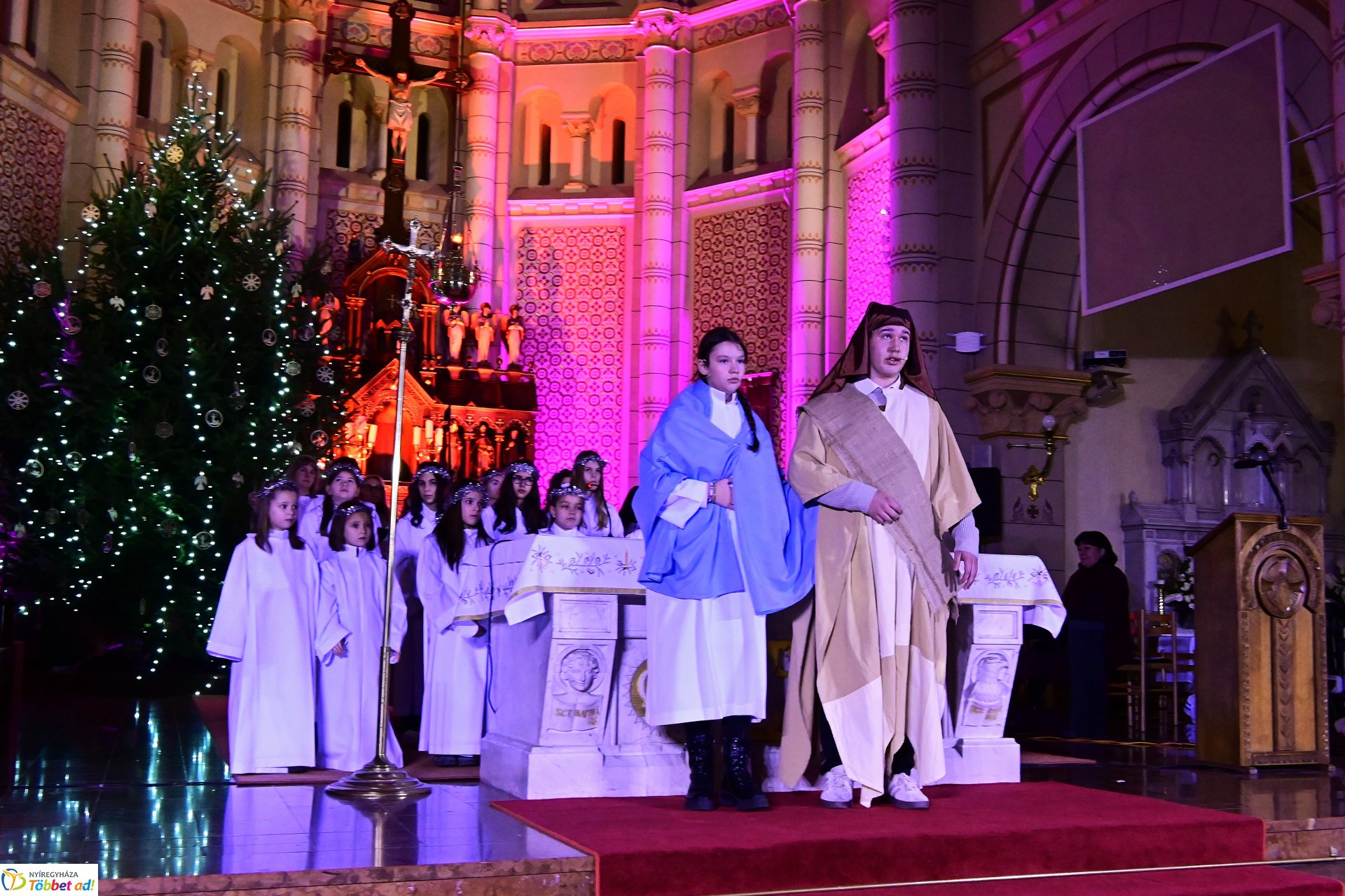 Pásztorjáték a Magyarok Nagyasszonya-társszékesegyházban 2025.