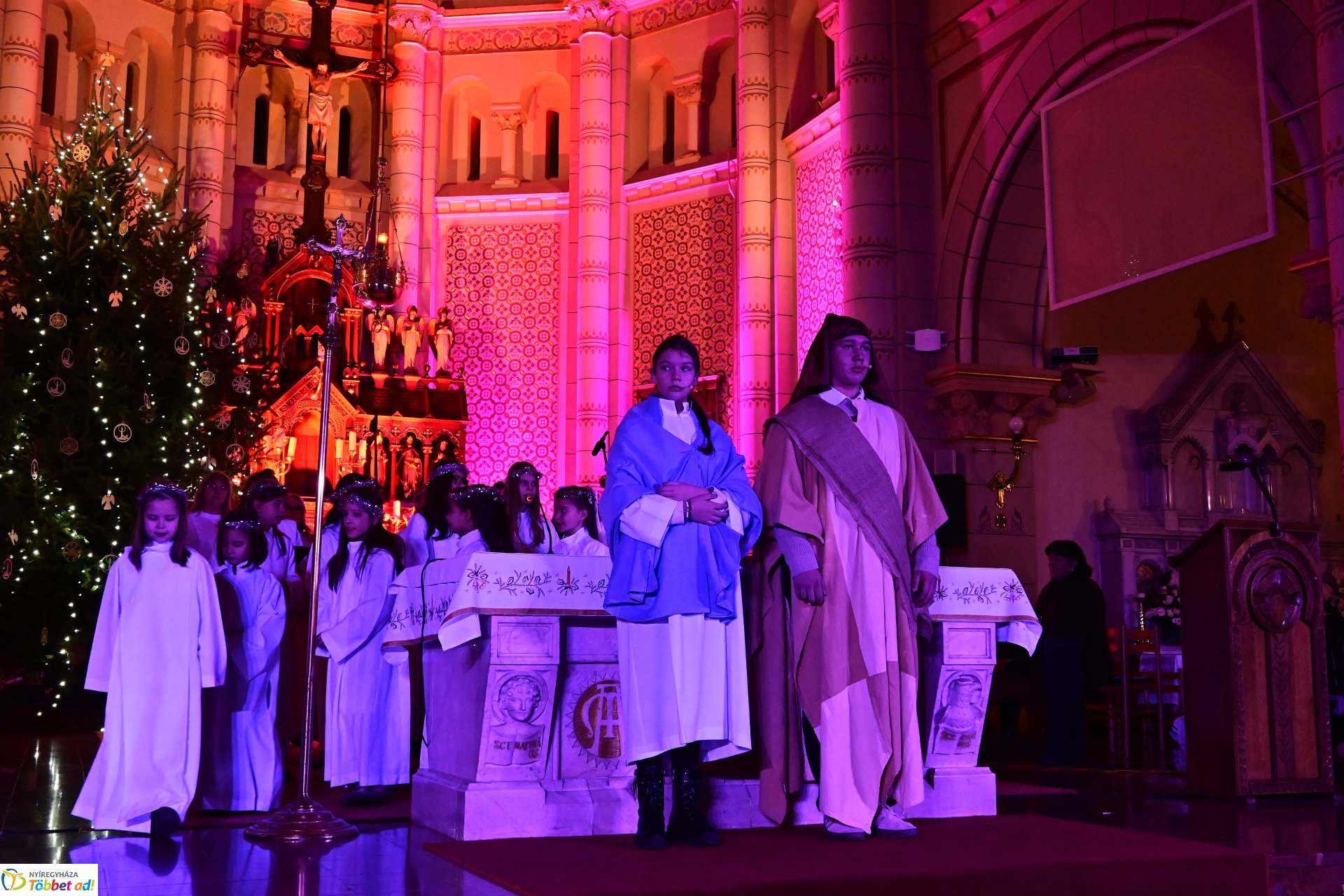 Pásztorjáték a Magyarok Nagyasszonya-társszékesegyházban 2025.