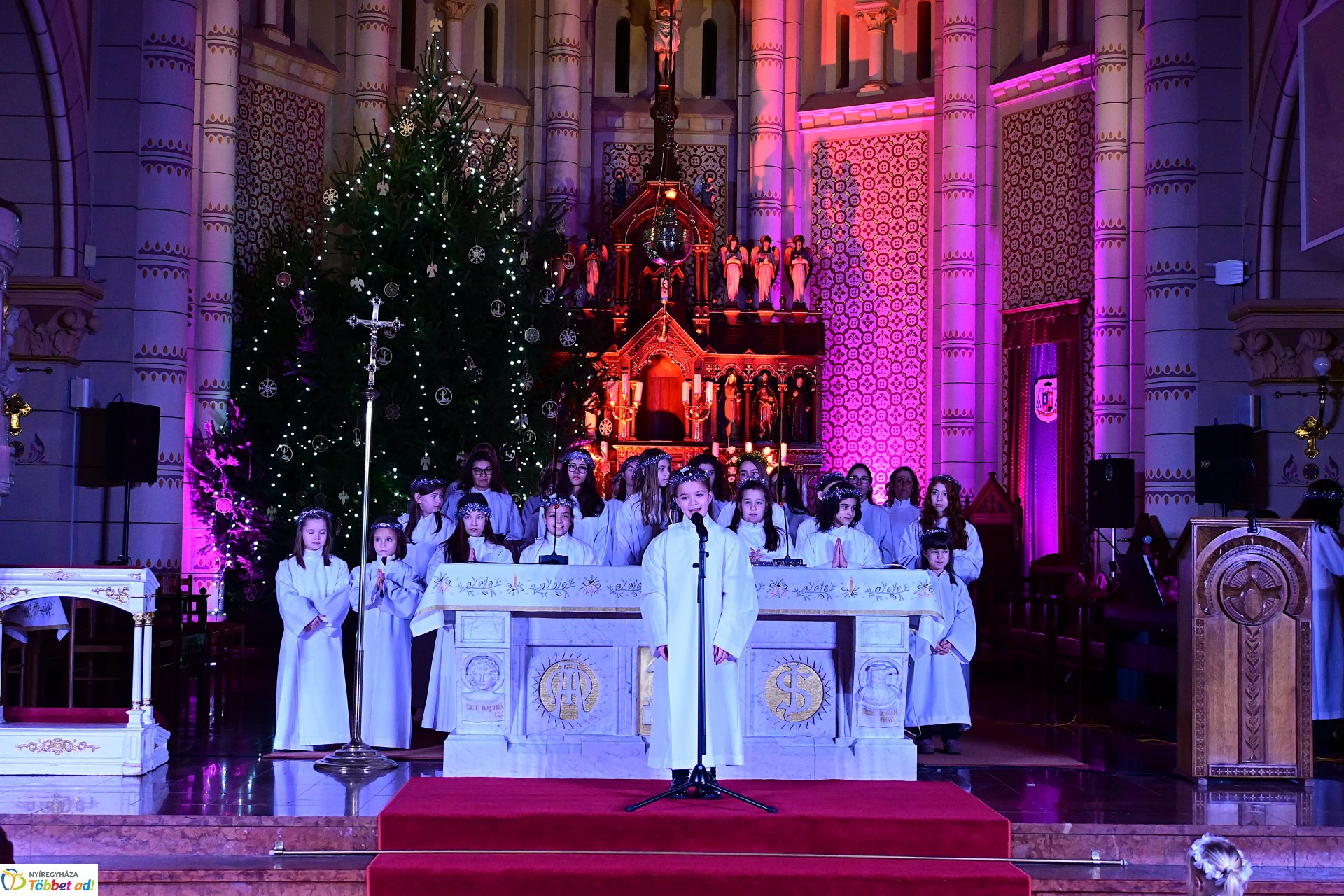 Pásztorjáték a Magyarok Nagyasszonya-társszékesegyházban 2025.