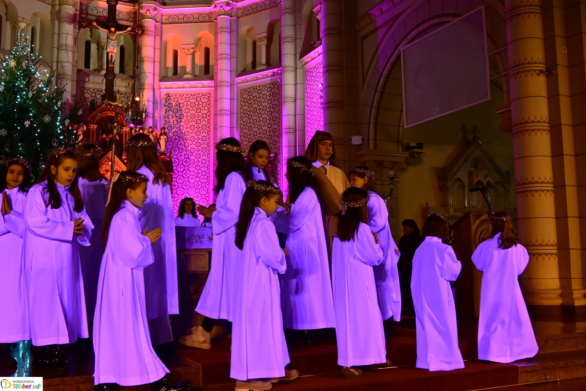 Pásztorjáték a Magyarok Nagyasszonya-társszékesegyházban 2025.
