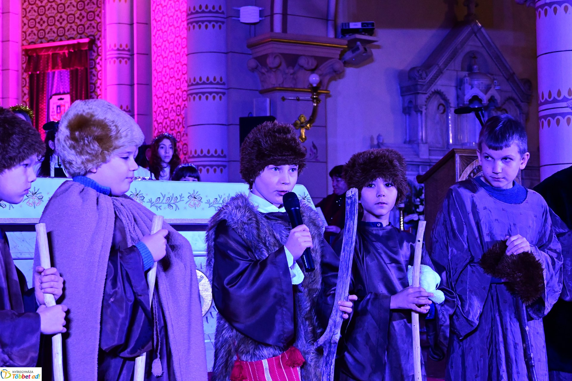 Pásztorjáték a Magyarok Nagyasszonya-társszékesegyházban 2025.