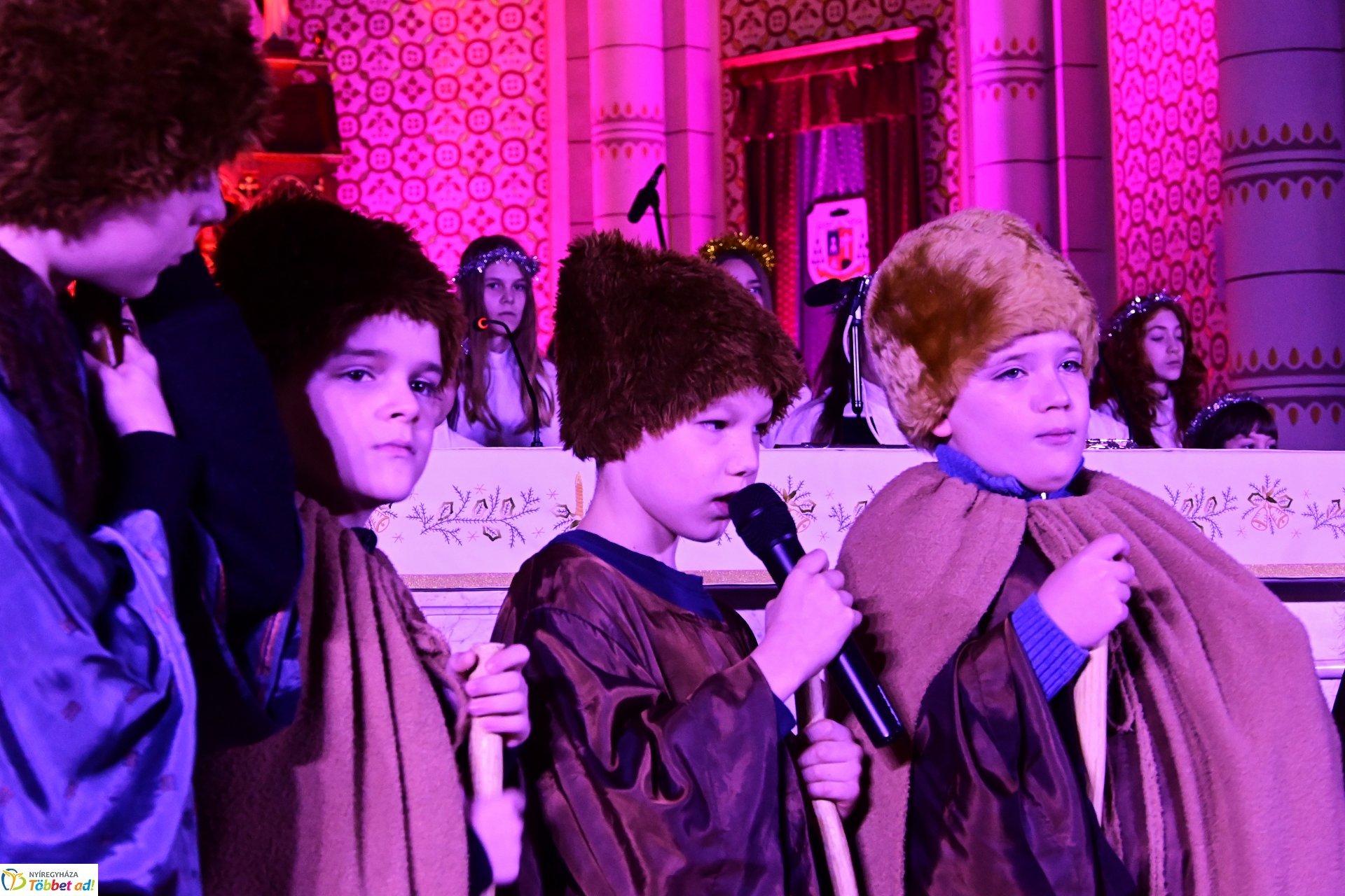 Pásztorjáték a Magyarok Nagyasszonya-társszékesegyházban 2025.