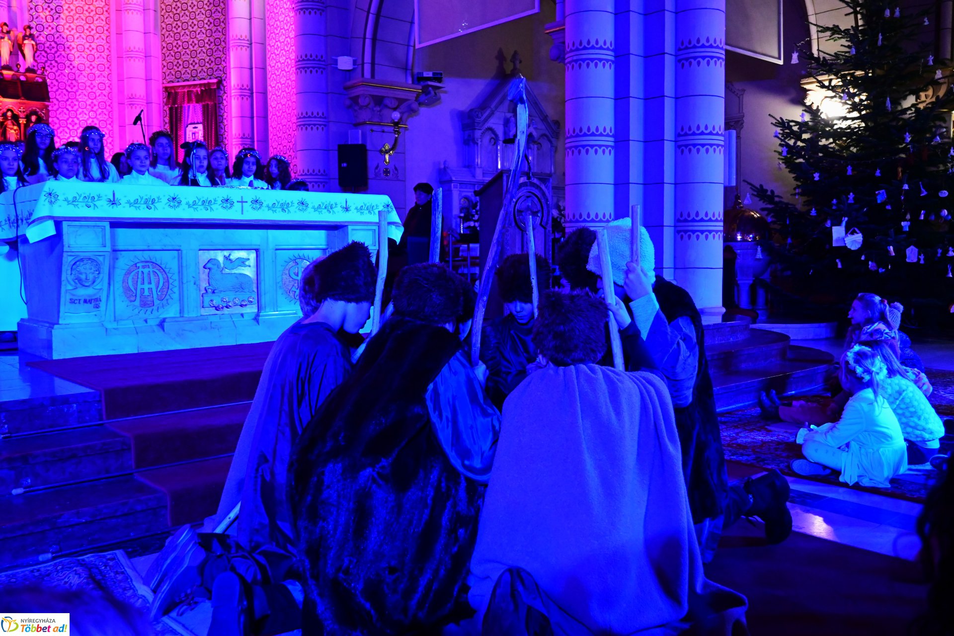 Pásztorjáték a Magyarok Nagyasszonya-társszékesegyházban 2025.