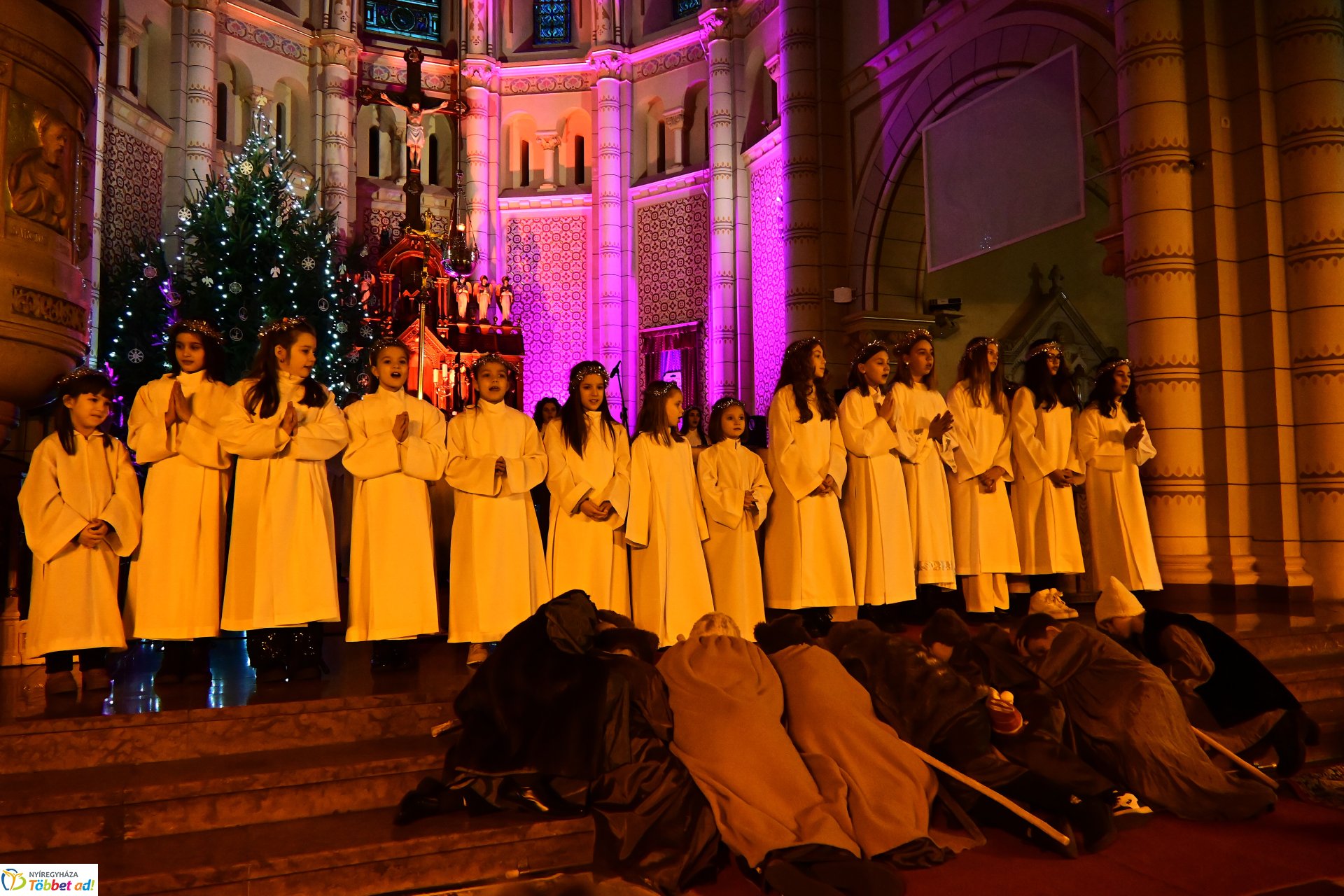 Pásztorjáték a Magyarok Nagyasszonya-társszékesegyházban 2025.
