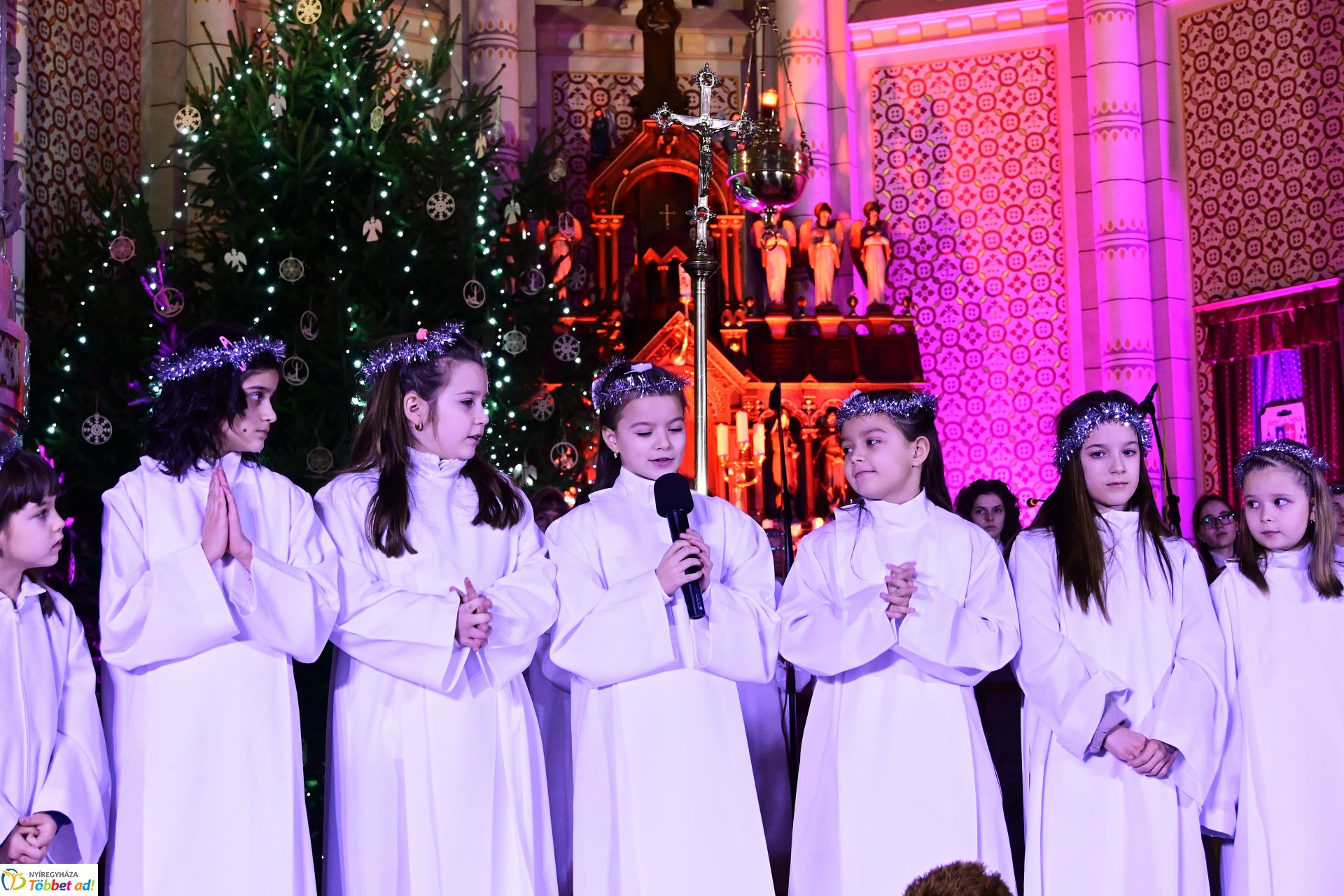 Pásztorjáték a Magyarok Nagyasszonya-társszékesegyházban 2025.