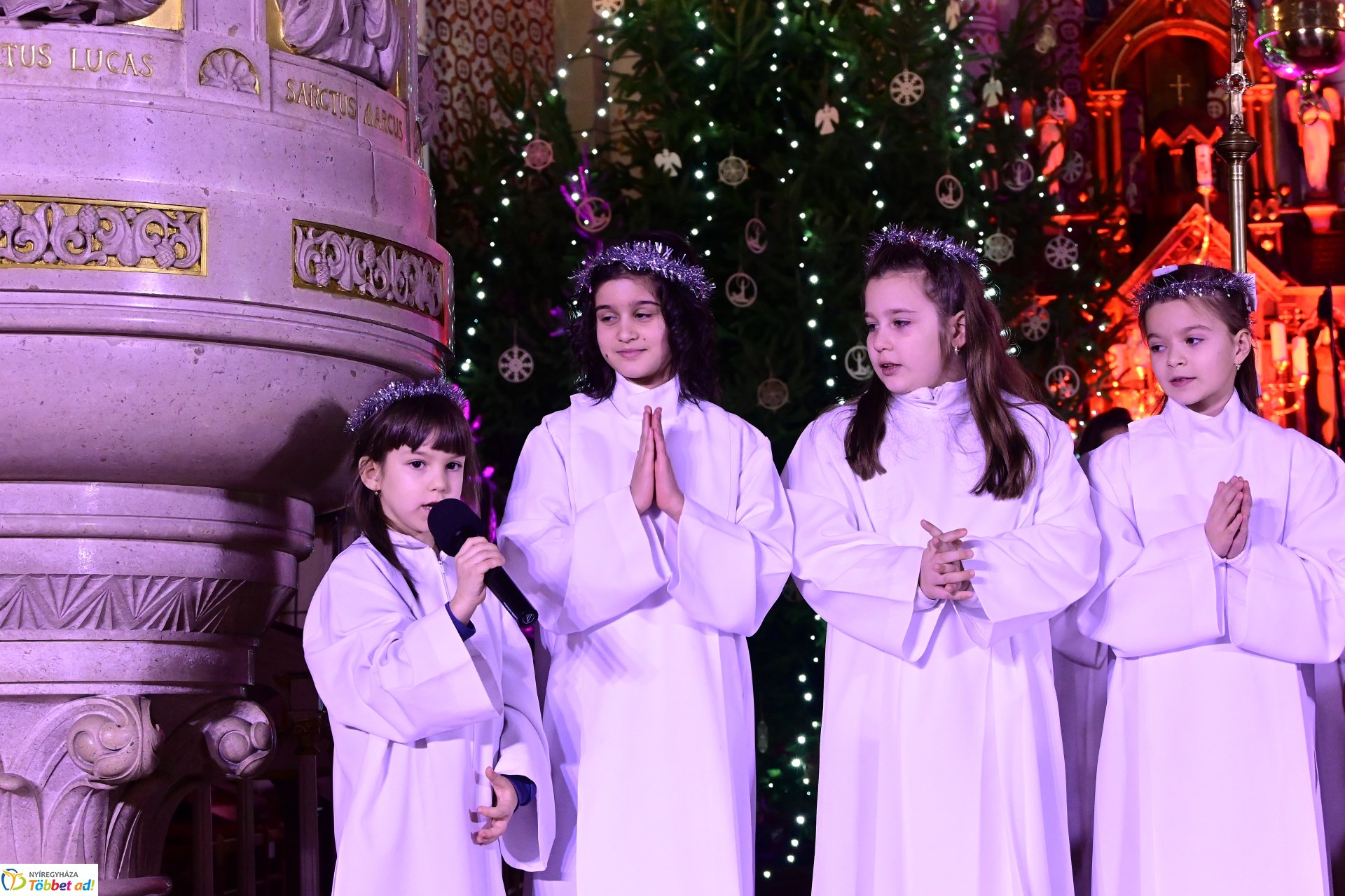 Pásztorjáték a Magyarok Nagyasszonya-társszékesegyházban 2025.