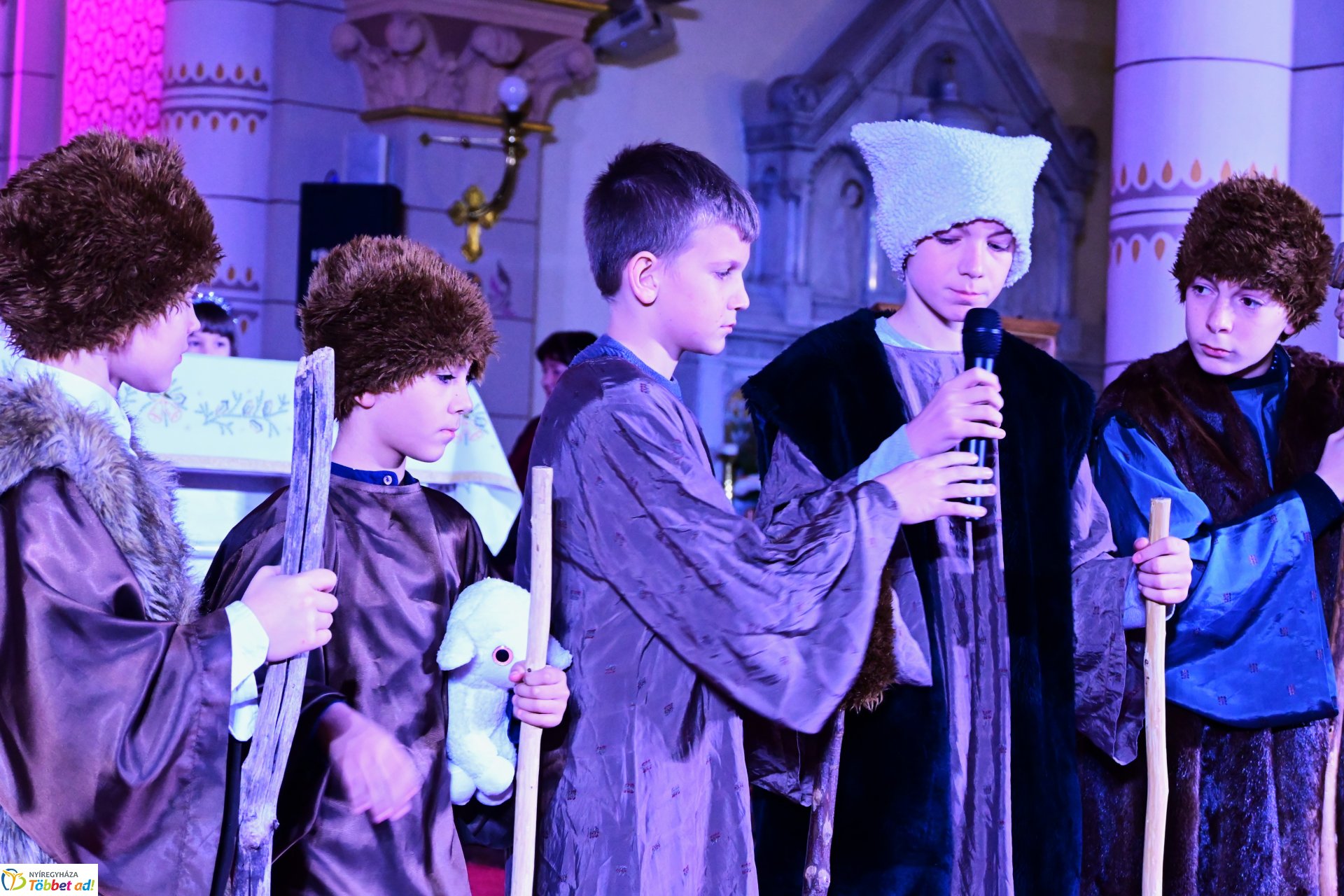 Pásztorjáték a Magyarok Nagyasszonya-társszékesegyházban 2025.