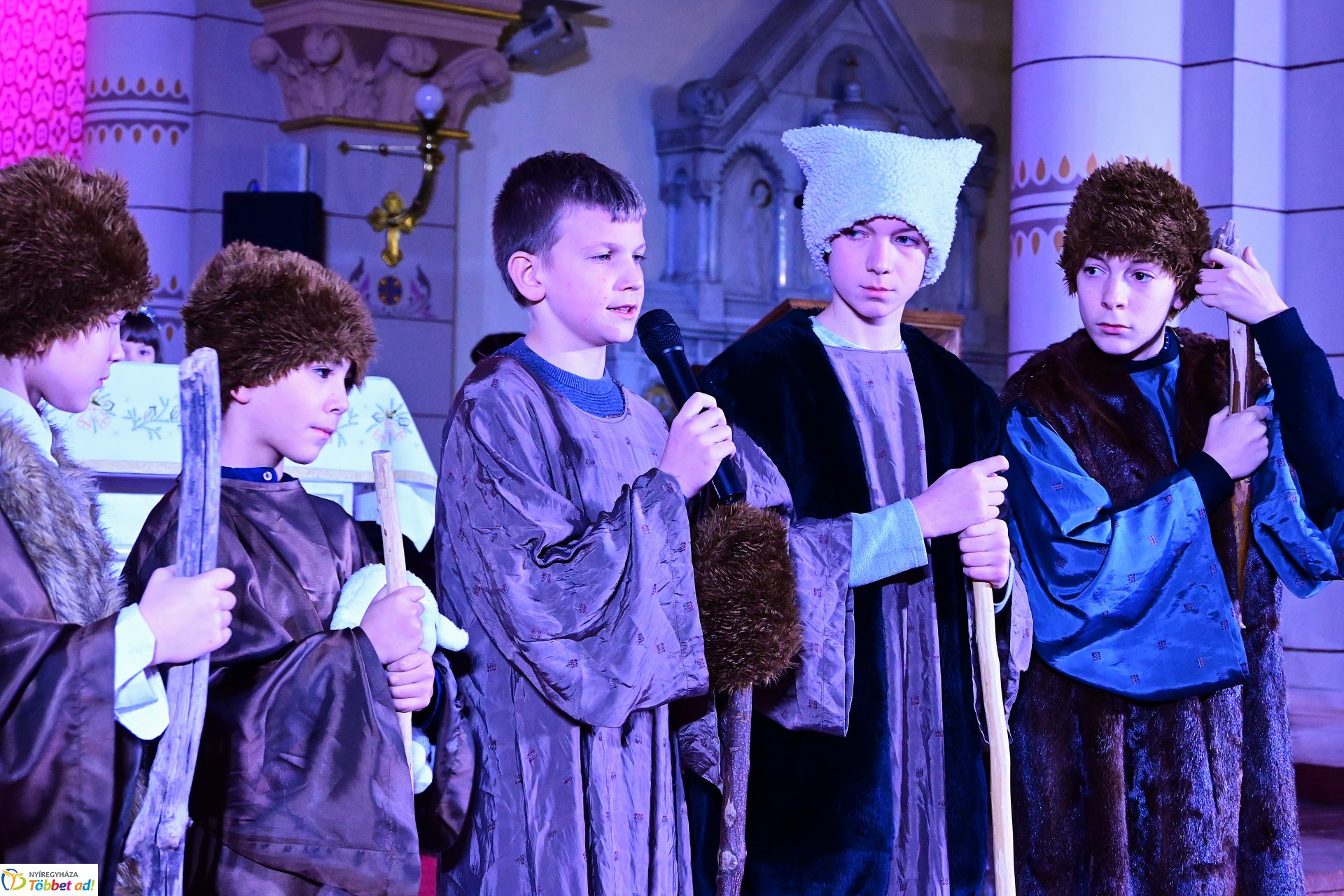 Pásztorjáték a Magyarok Nagyasszonya-társszékesegyházban 2025.