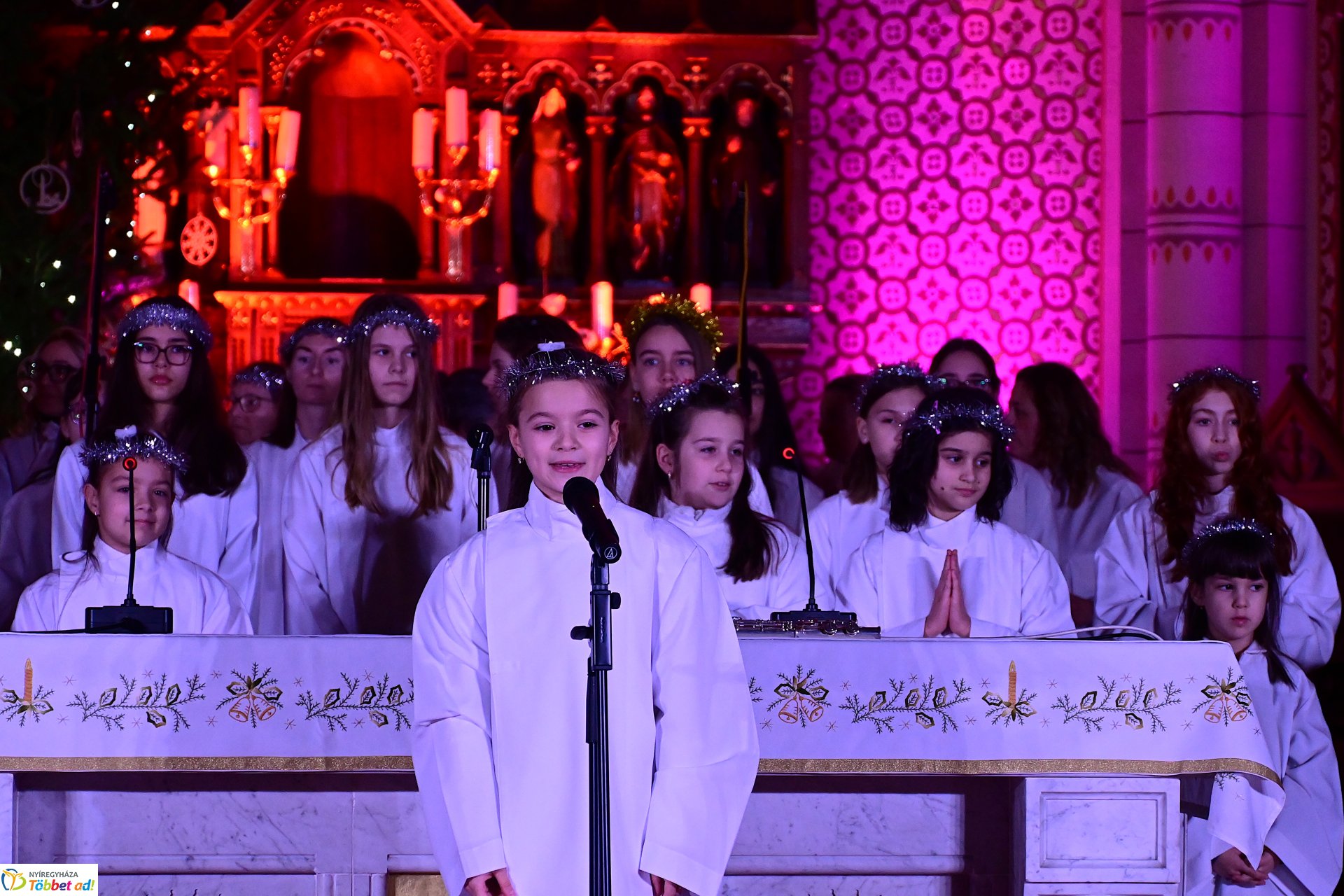 Pásztorjáték a Magyarok Nagyasszonya-társszékesegyházban 2025.