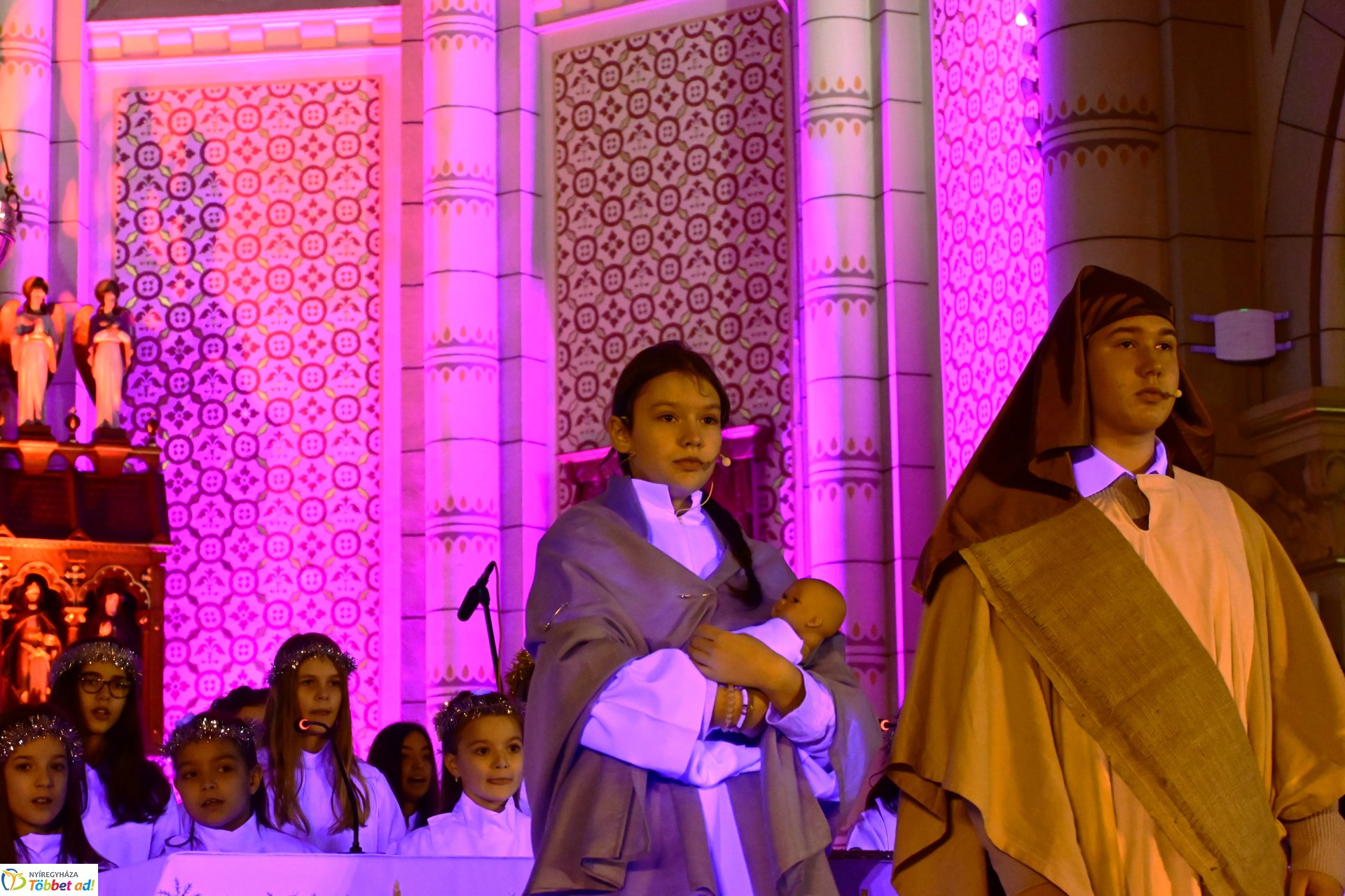 Pásztorjáték a Magyarok Nagyasszonya-társszékesegyházban 2025.
