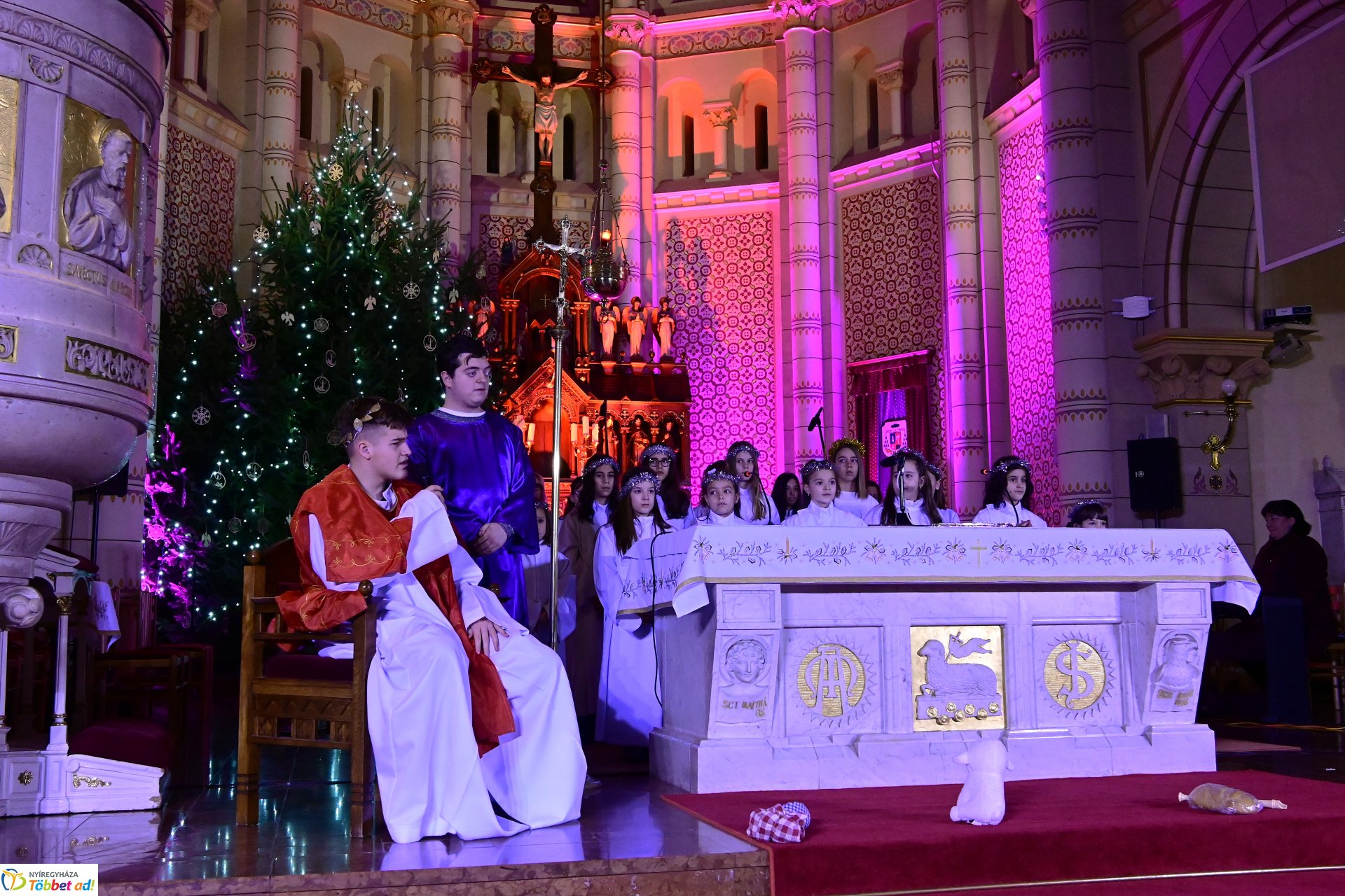 Pásztorjáték a Magyarok Nagyasszonya-társszékesegyházban 2025.