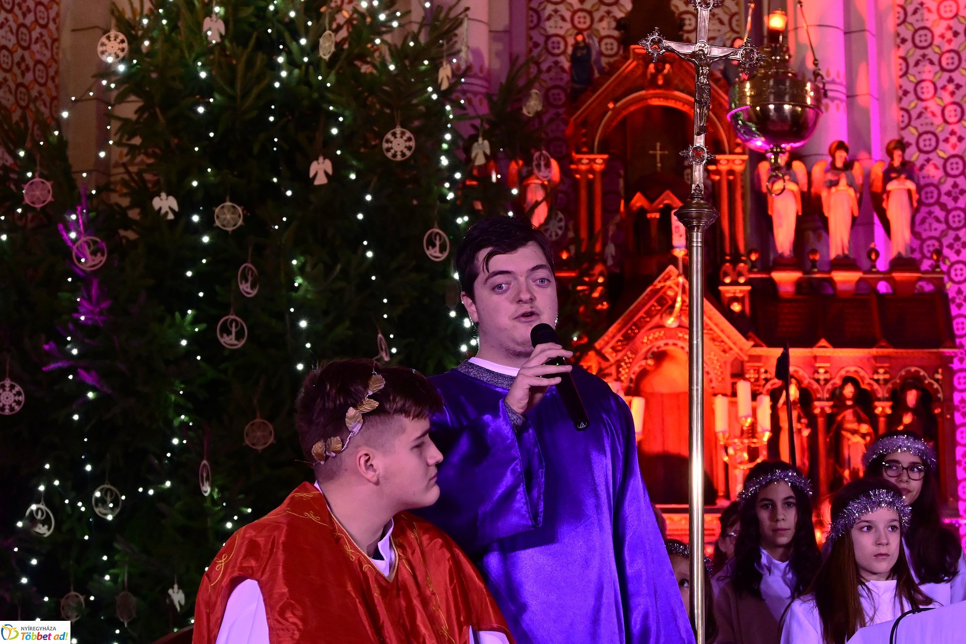 Pásztorjáték a Magyarok Nagyasszonya-társszékesegyházban 2025.