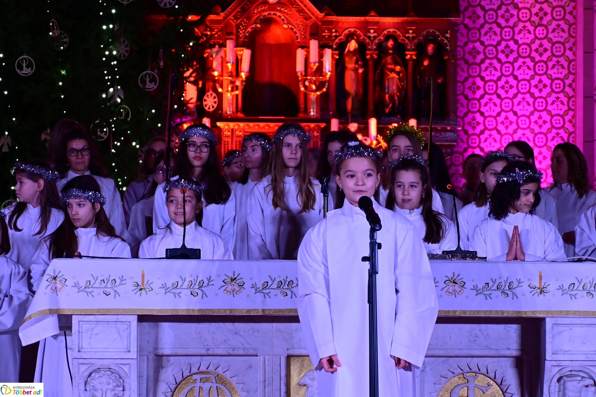 Pásztorjáték a Magyarok Nagyasszonya-társszékesegyházban 2025.