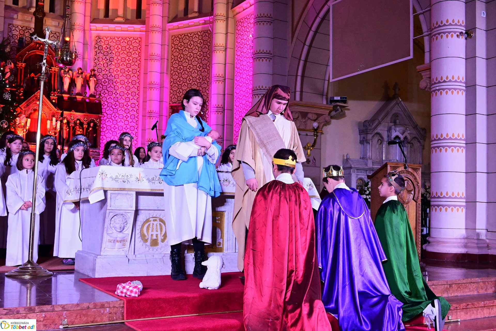 Pásztorjáték a Magyarok Nagyasszonya-társszékesegyházban 2025.