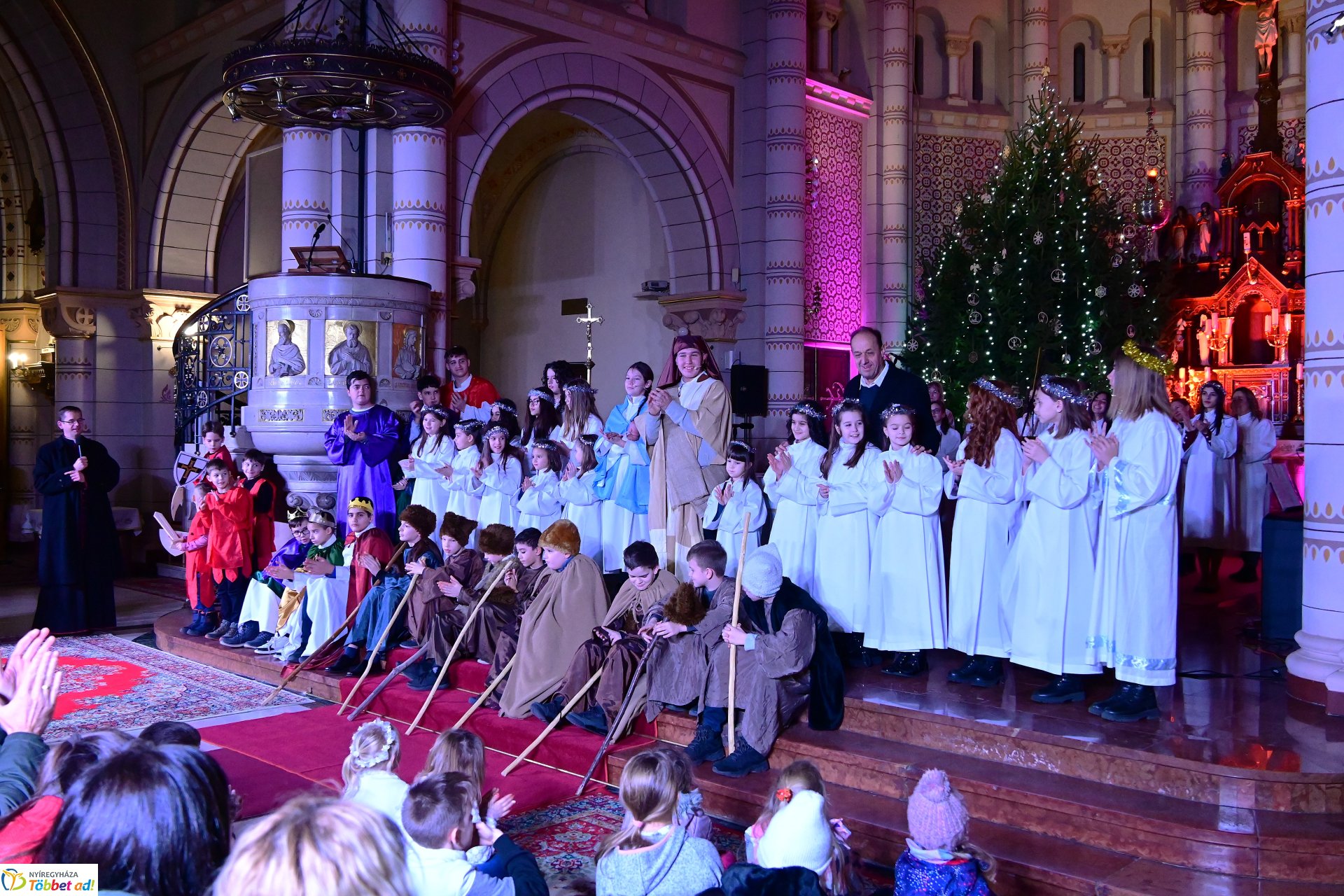 Pásztorjáték a Magyarok Nagyasszonya-társszékesegyházban 2025.