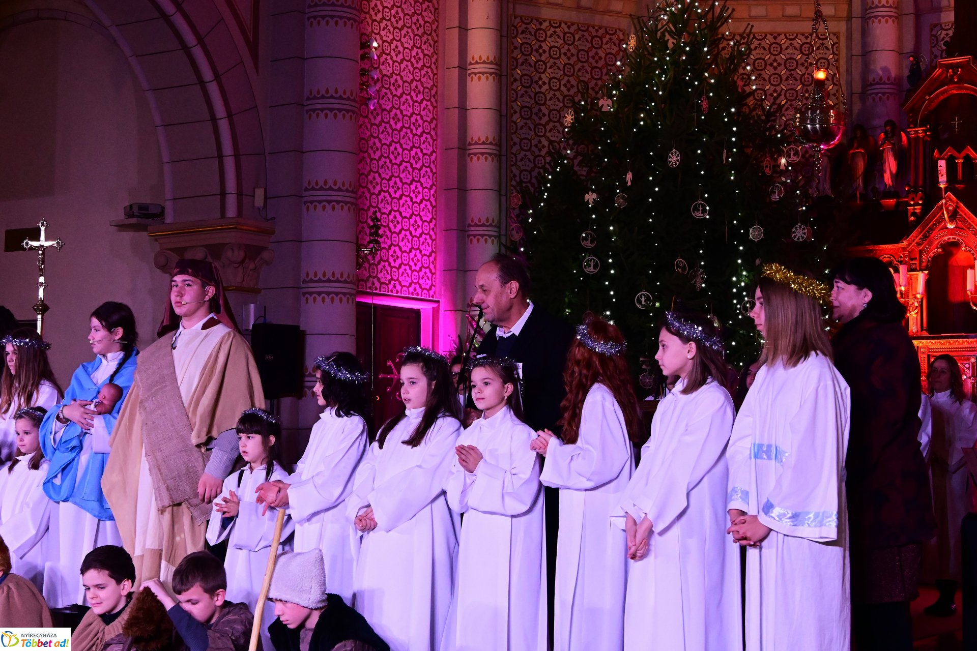 Pásztorjáték a Magyarok Nagyasszonya-társszékesegyházban 2025.