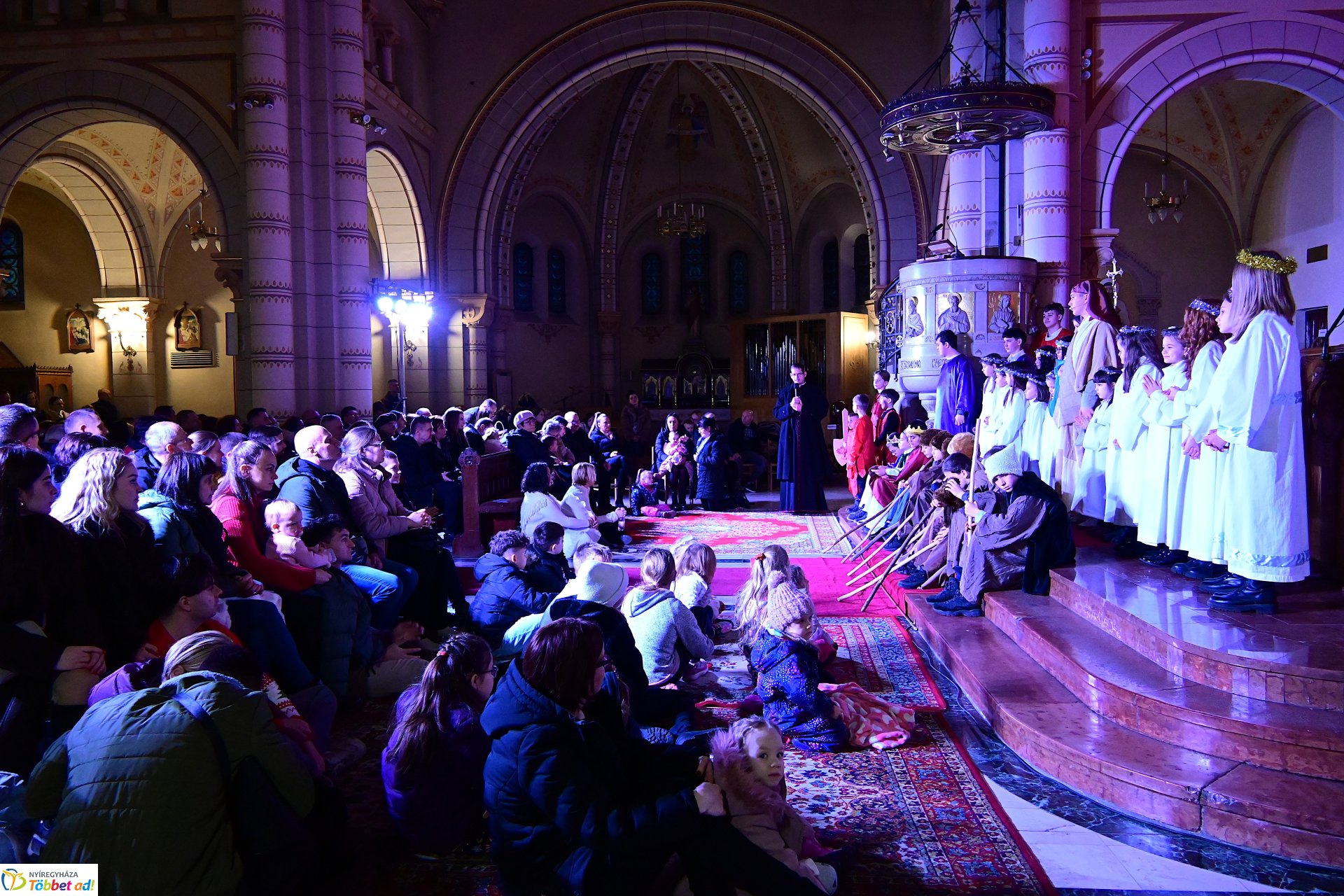 Pásztorjáték a Magyarok Nagyasszonya-társszékesegyházban 2025.