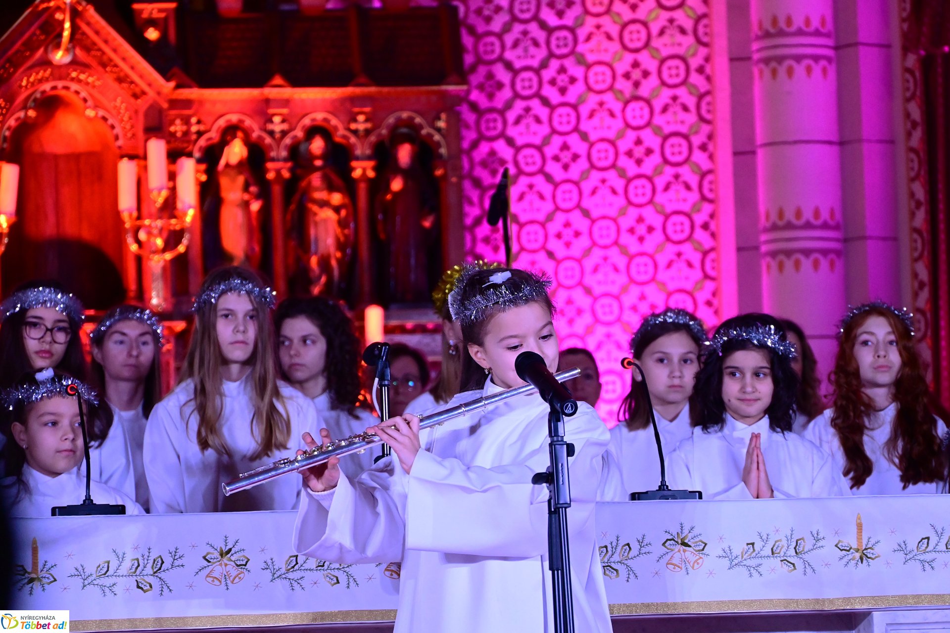 Pásztorjáték a Magyarok Nagyasszonya-társszékesegyházban 2025.